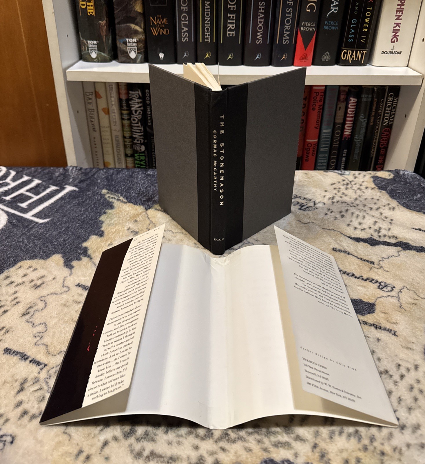 The Stonemason – Cormac McCarthy (Hardcover) Stated First Edition, 1st/1st, VG