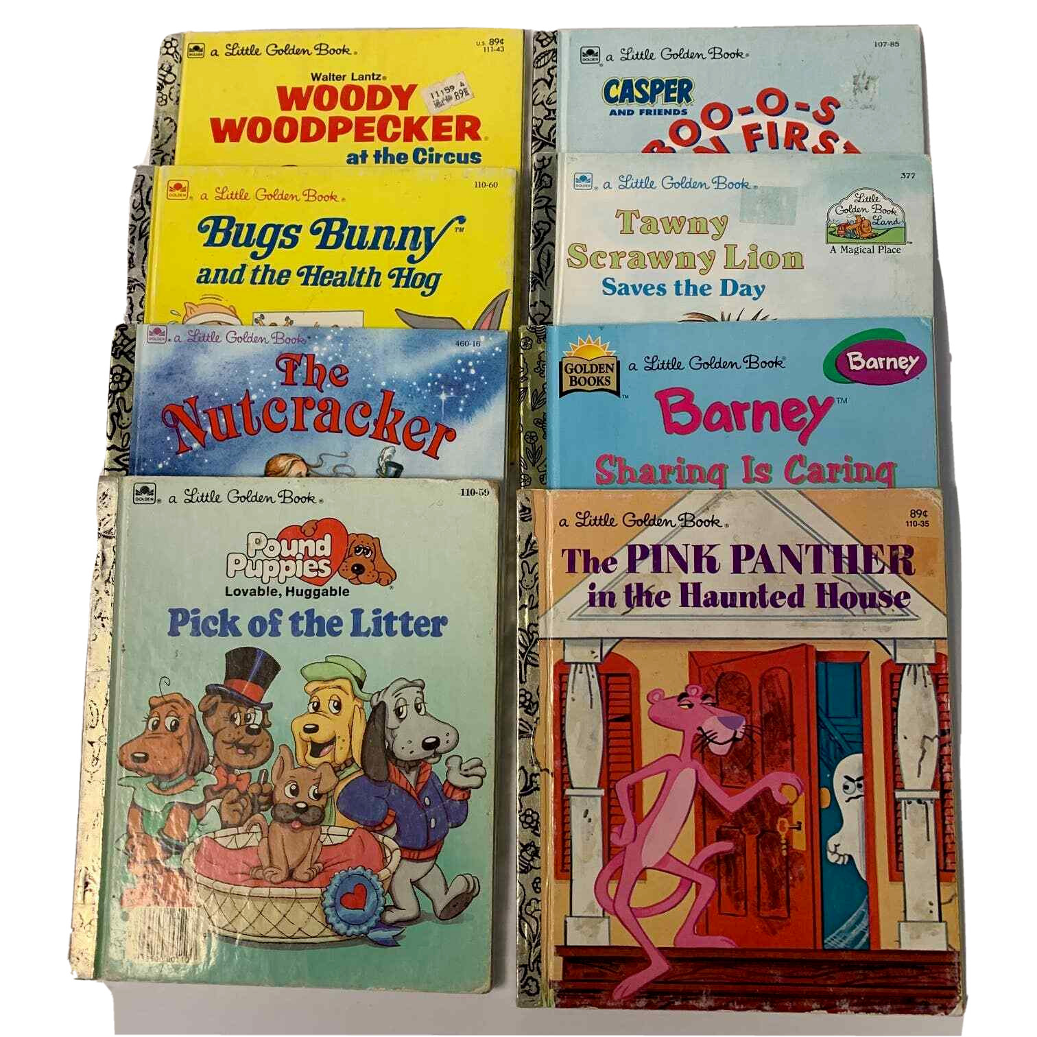 Little Golden Books Lot of 8 -See Description for Individual Books