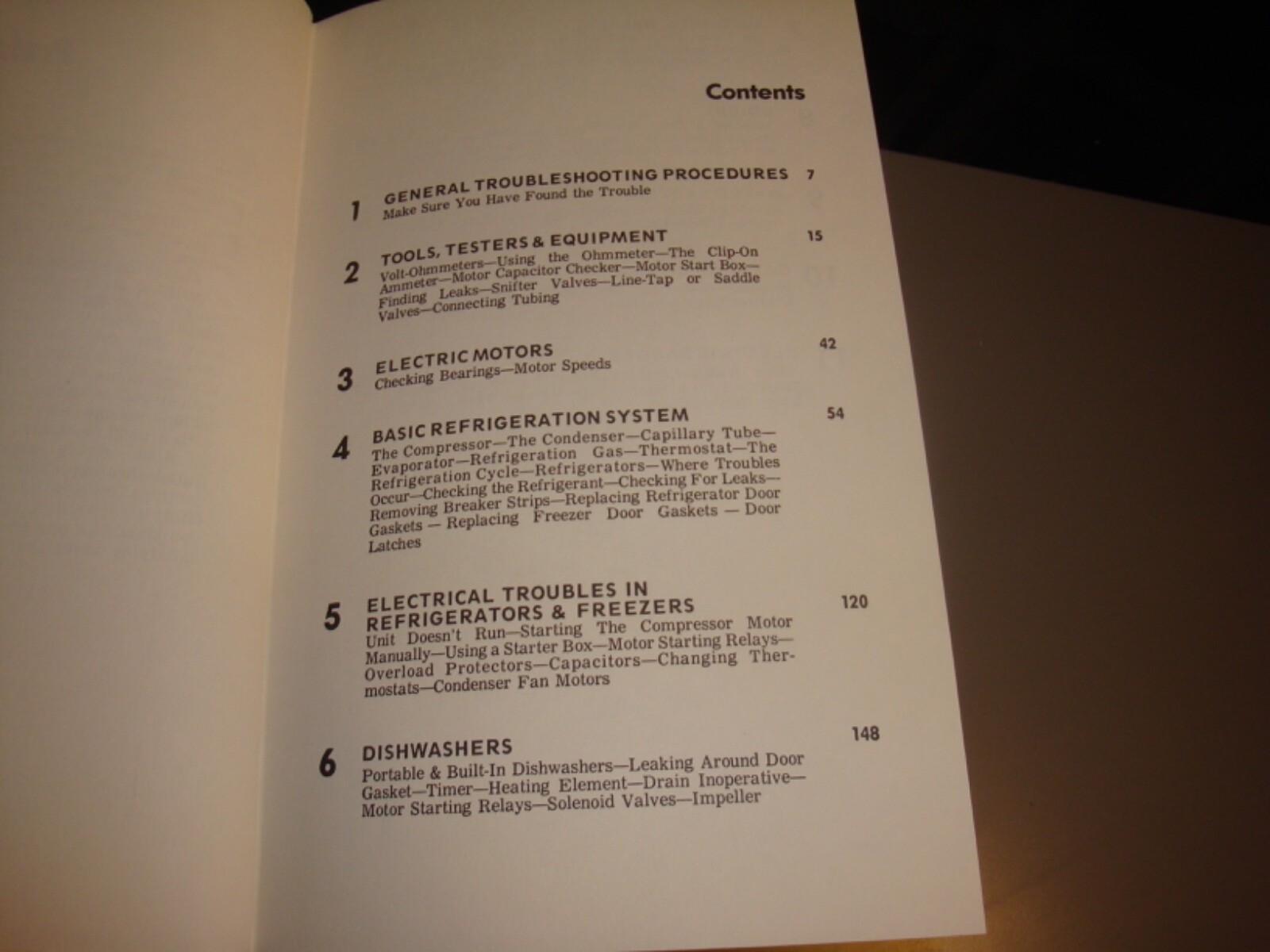 Major Appliance Repair Guide Hardcover TAB Books Lemons Homestead Survival