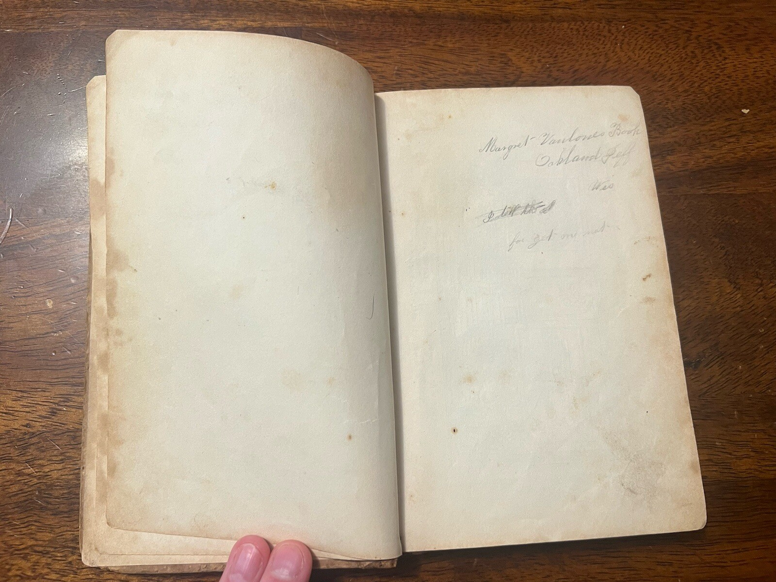Antique Book 1800’s Hardcover School First Lessons In English Grammar S.W. Clark