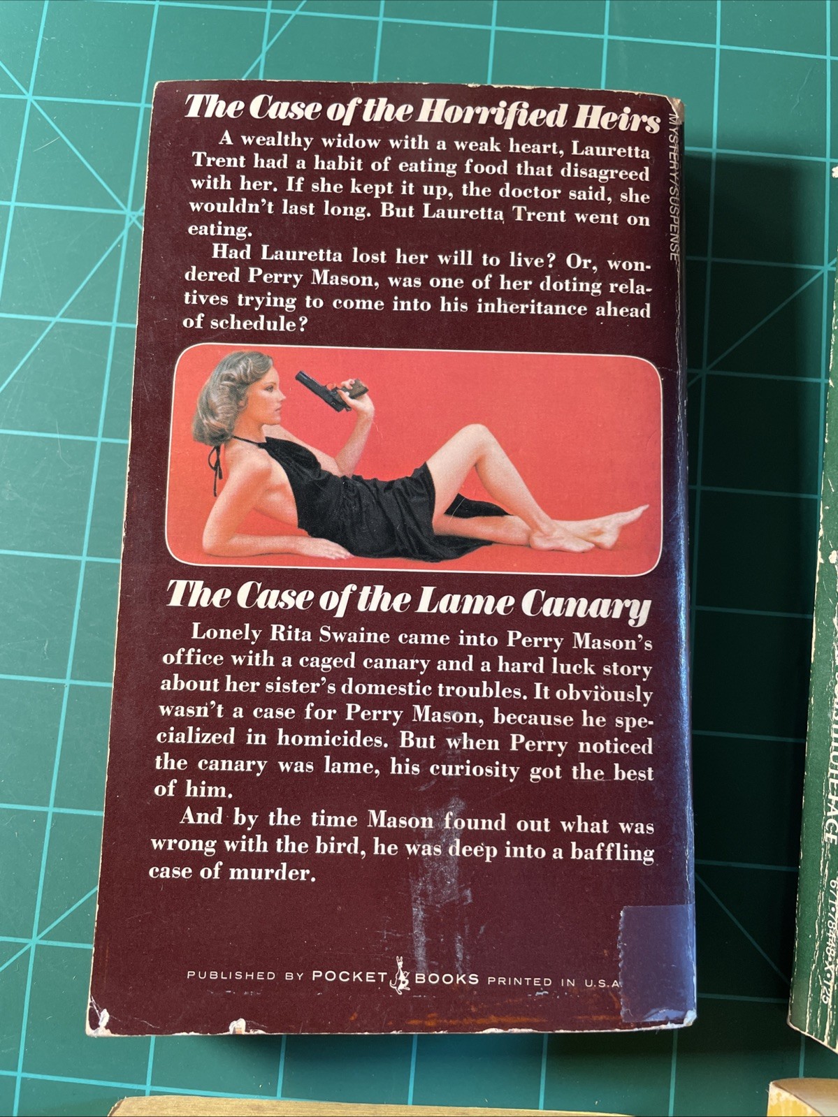 Perry Mason Erle Stanley Gardner 2 In 1 Paperback Book Lot Of 4