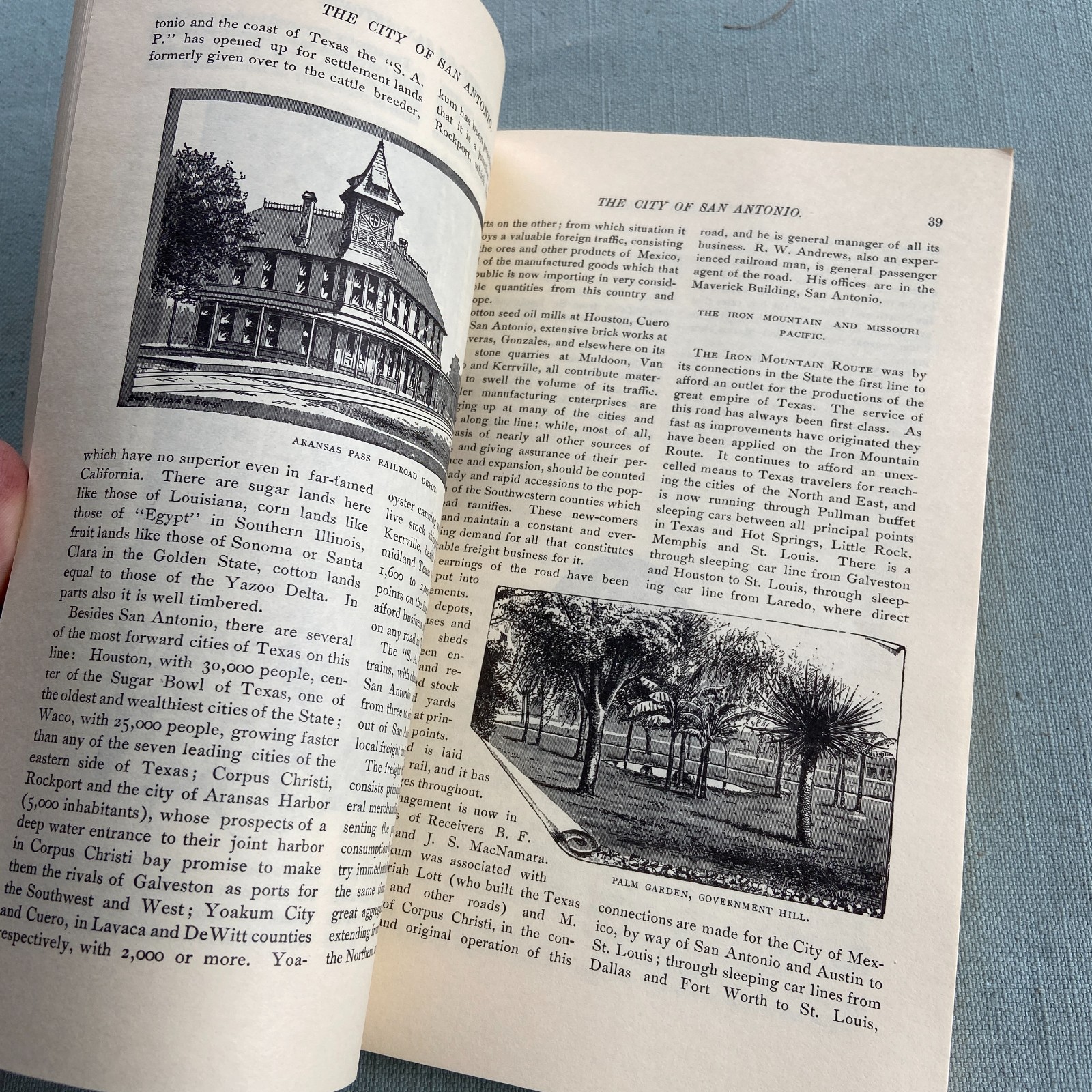 City of San Antonio Texas Andrew Morrison George Engelhardt Publisher Book 1977