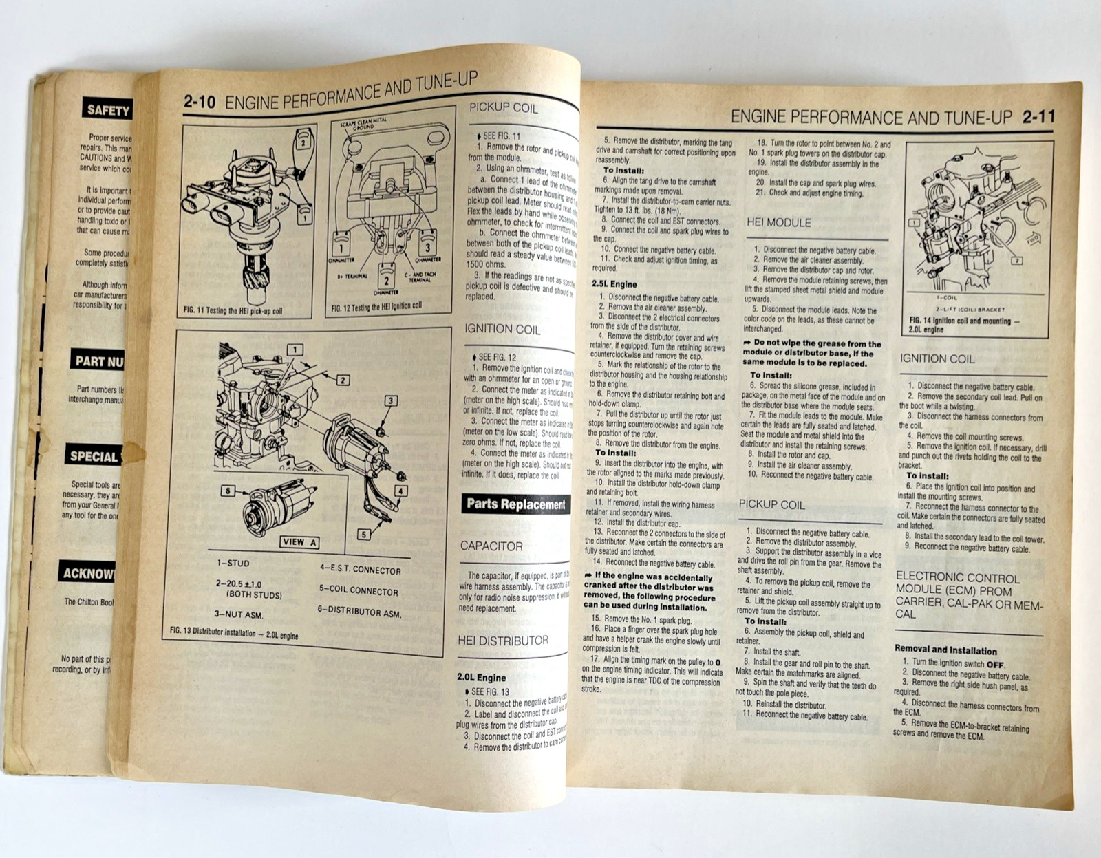 Chilton’s General Motors 1985-922 Repair Manual Pontiac Chilton Grand Am Ex-Lib