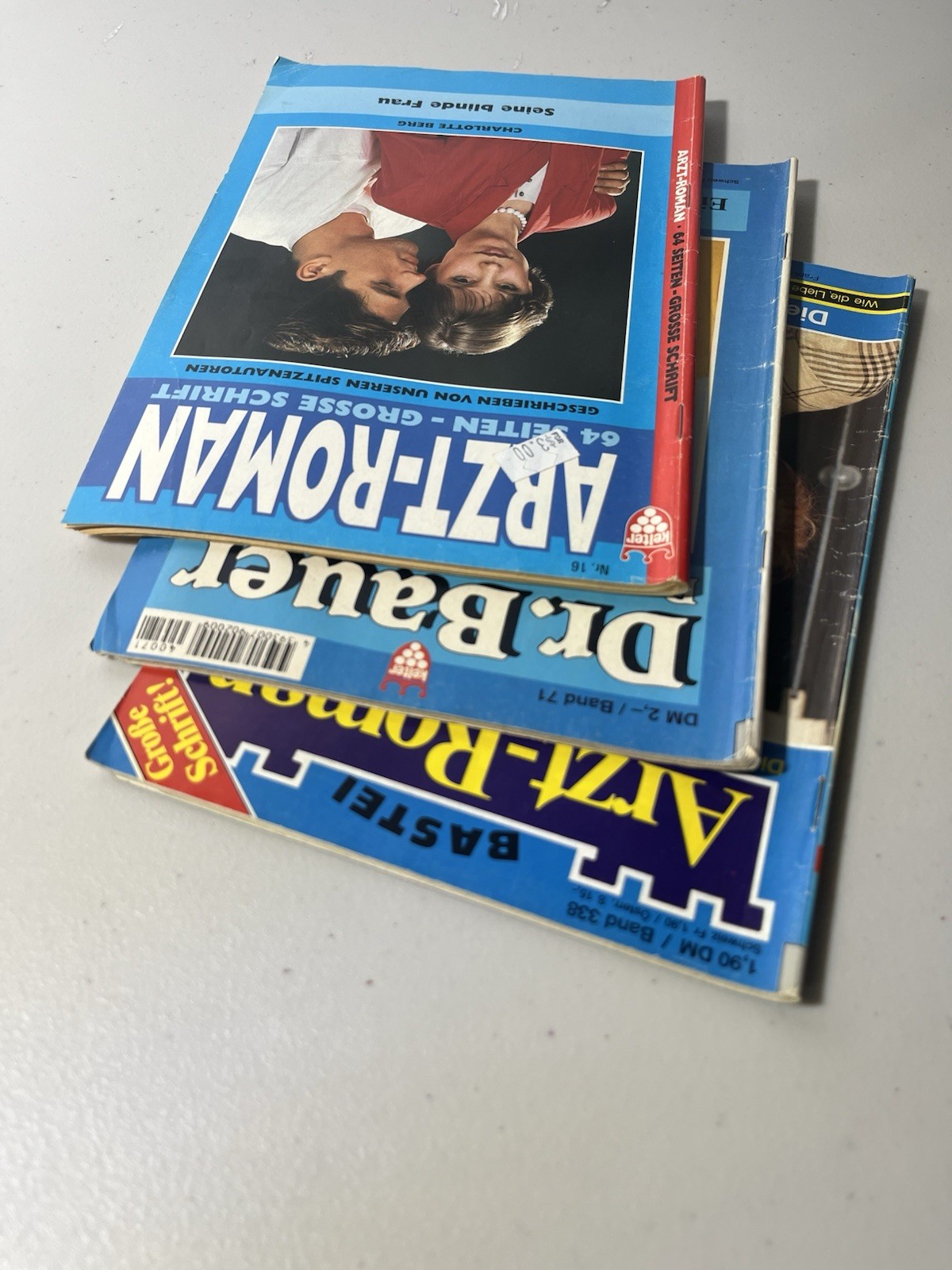 Arzt-Roman Vintage German Romance Lot Of 3. Mixed Lot, Read, Kelter & Bastei