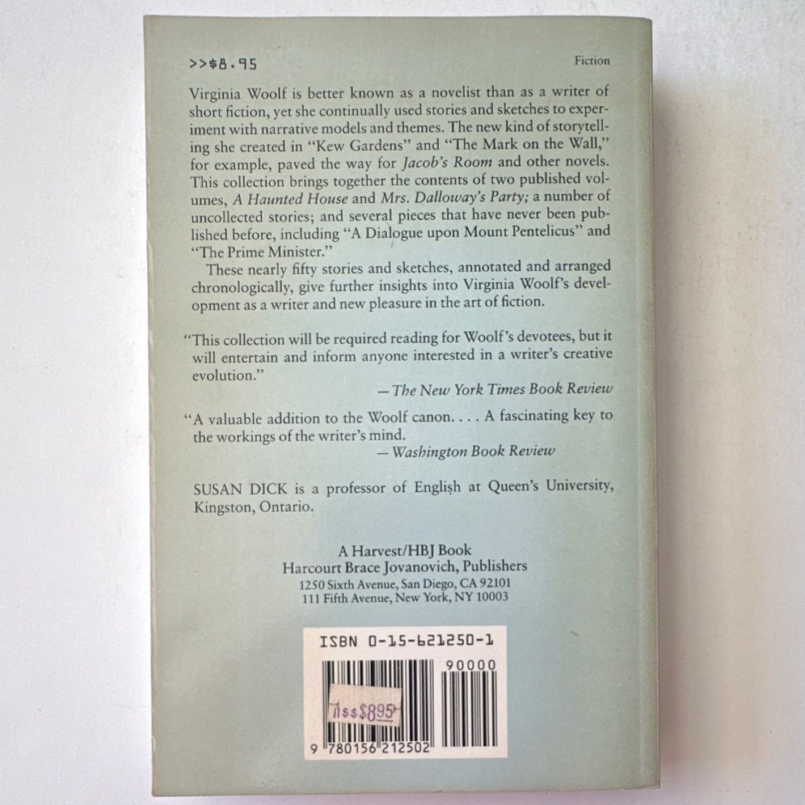 Virginia Woolf Paperback Fiction Set