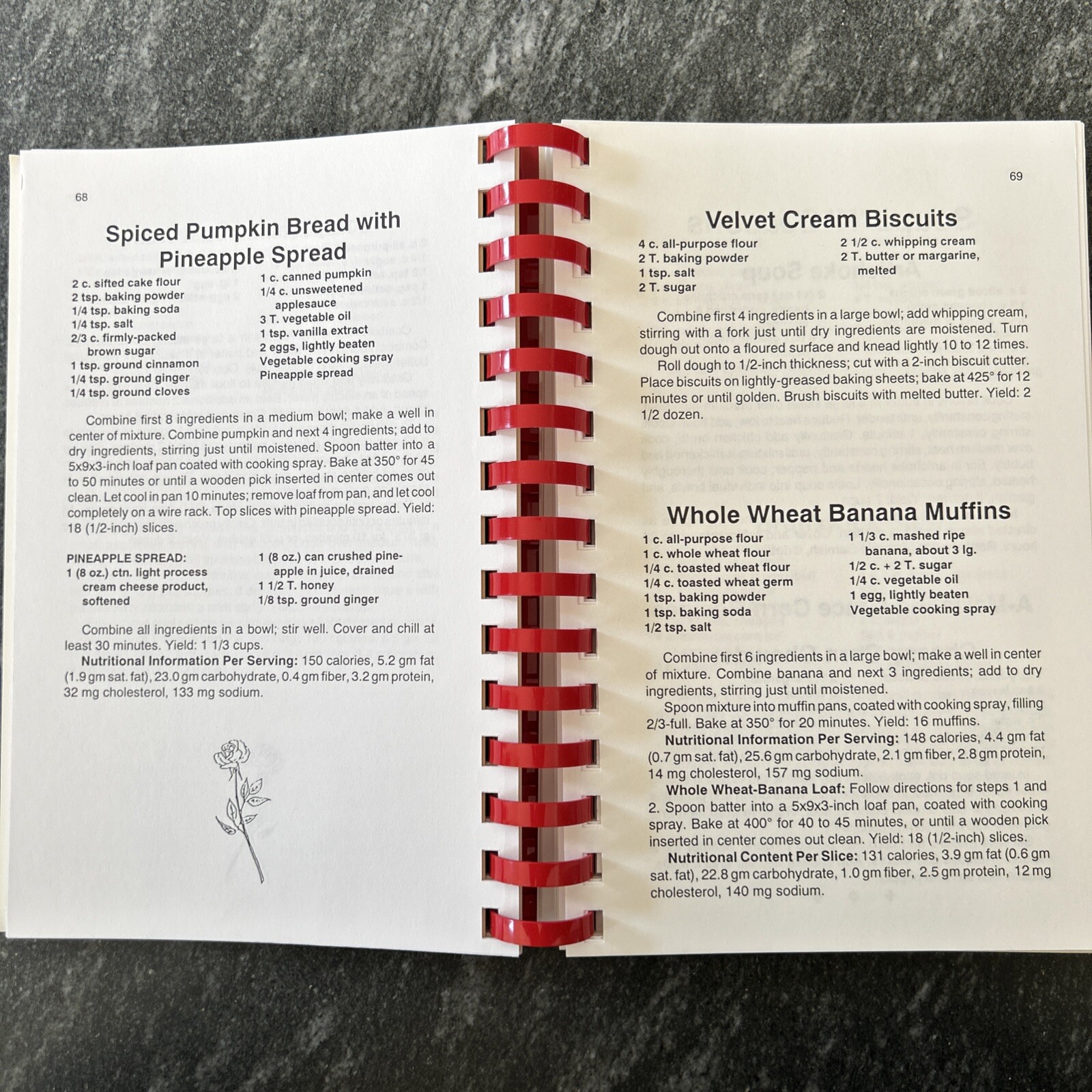 From the Heart and Home of Frolicking Framie Cookbook Signed Doris Childress ’95