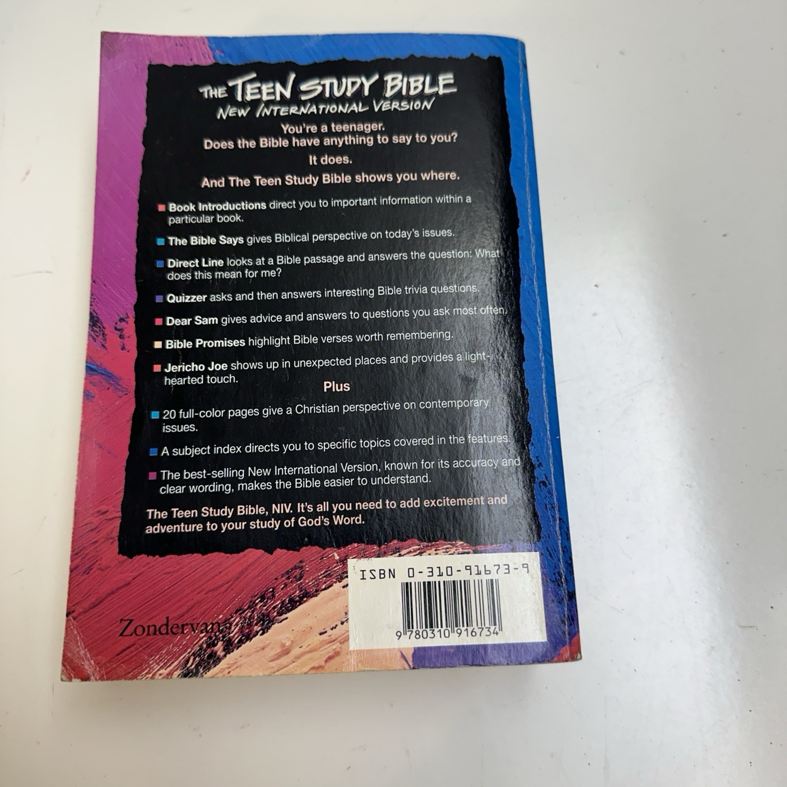 📖The Teen Study Bible (Please Read Description) 📖