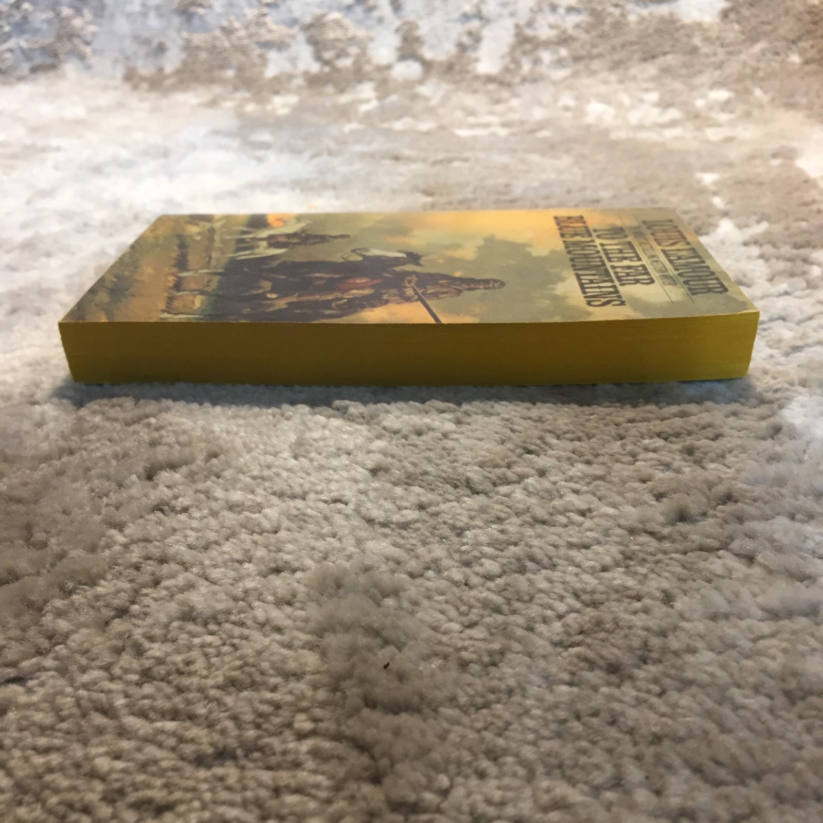 To The Far Blue Mountains Louis L’Amour 1977 Bantam Books Frontier Survival