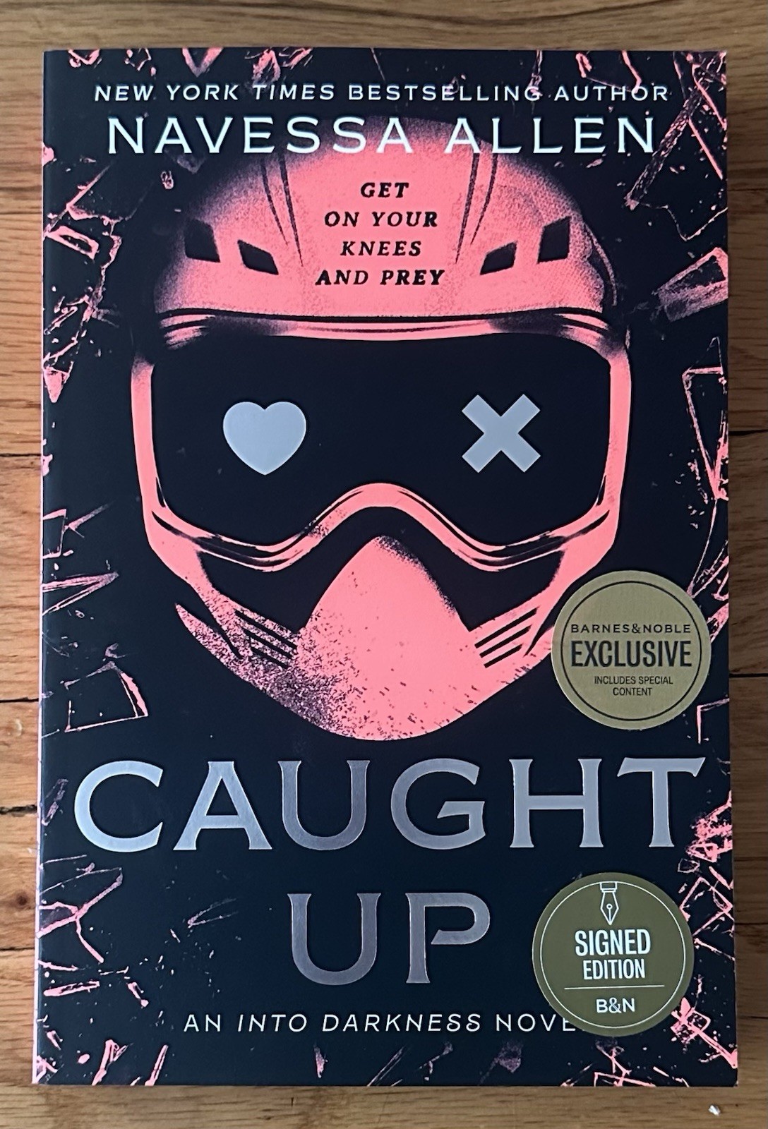 Navessa Allen SIGNED Caught Up B&N Special Edition Sprayed Edges SIGNED NEW!