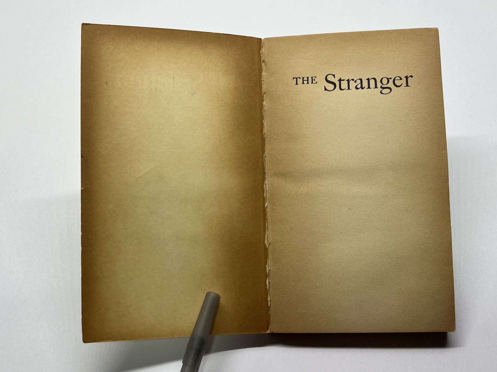 The Stranger Albert Camus 1946 Vintage International Paperback Book Leo Lionni