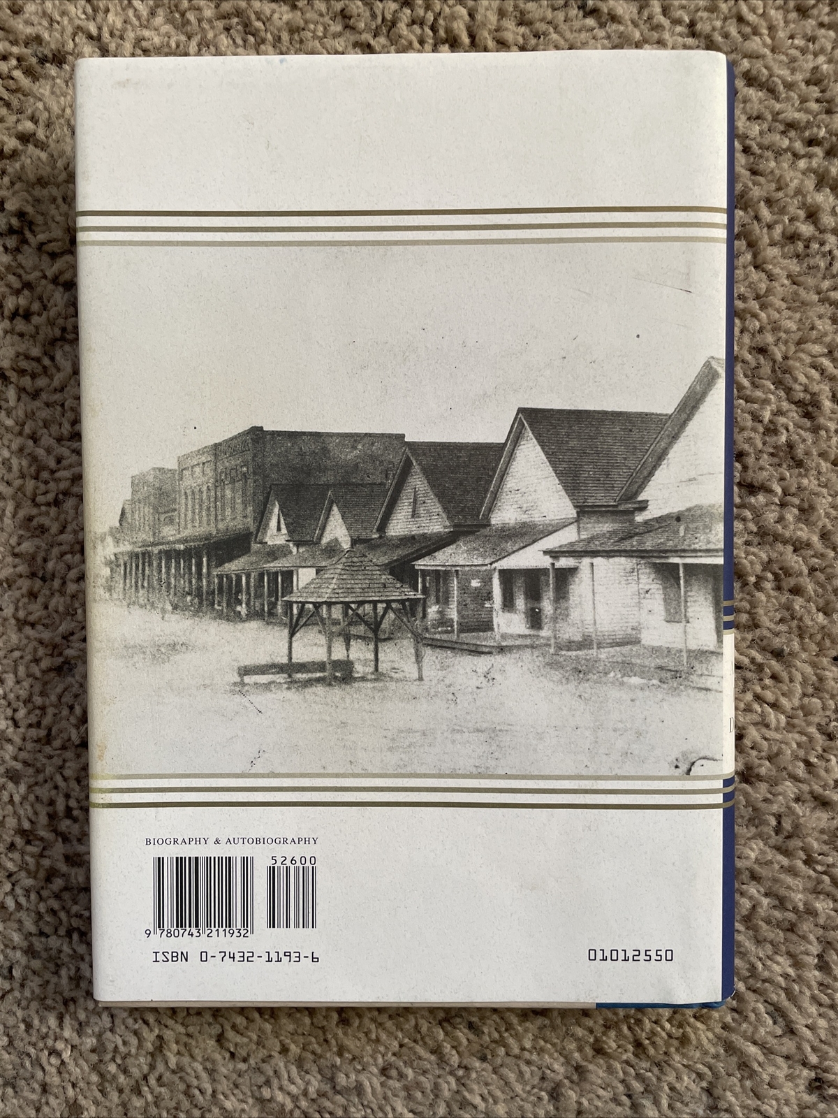 President JIMMY CARTER signed AN HOUR BEFORE DAYLIGHT Boyhood 2001 Book HC