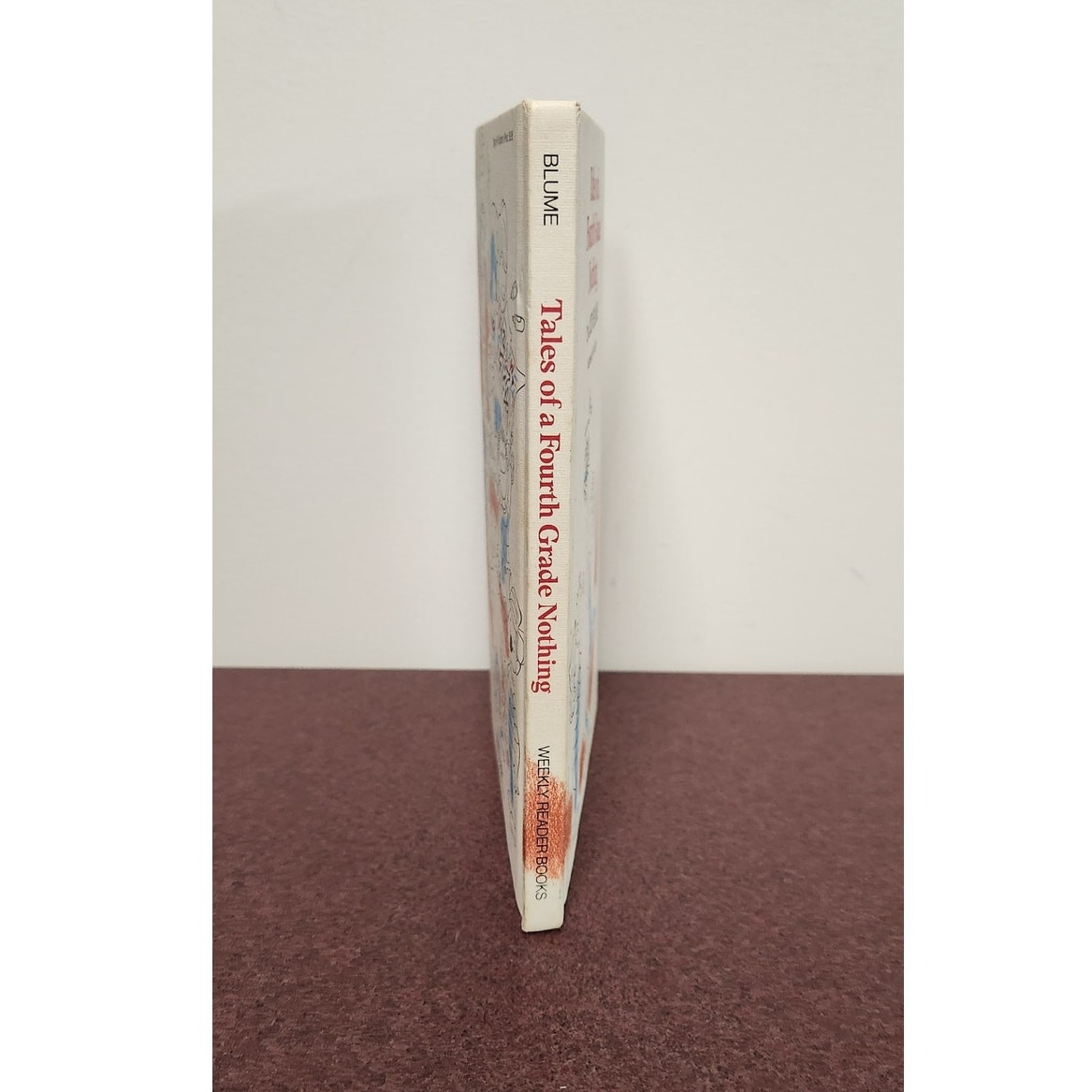 Tales Of Forth Grade Nothing First Edition Judy Blume Hardback Great Condition