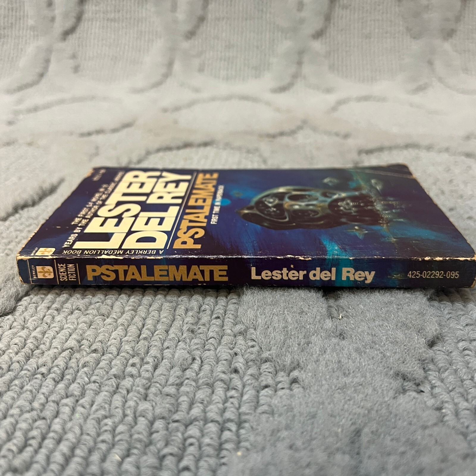 Pstalemate Science Fiction Paperback Book by Lester Del Rey from Berkley 1973