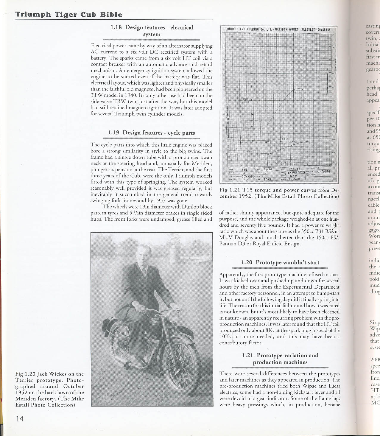 The Triumph Tiger Club Bible Mike Estall Vtg History Photo Motorcycle Veloce ’04