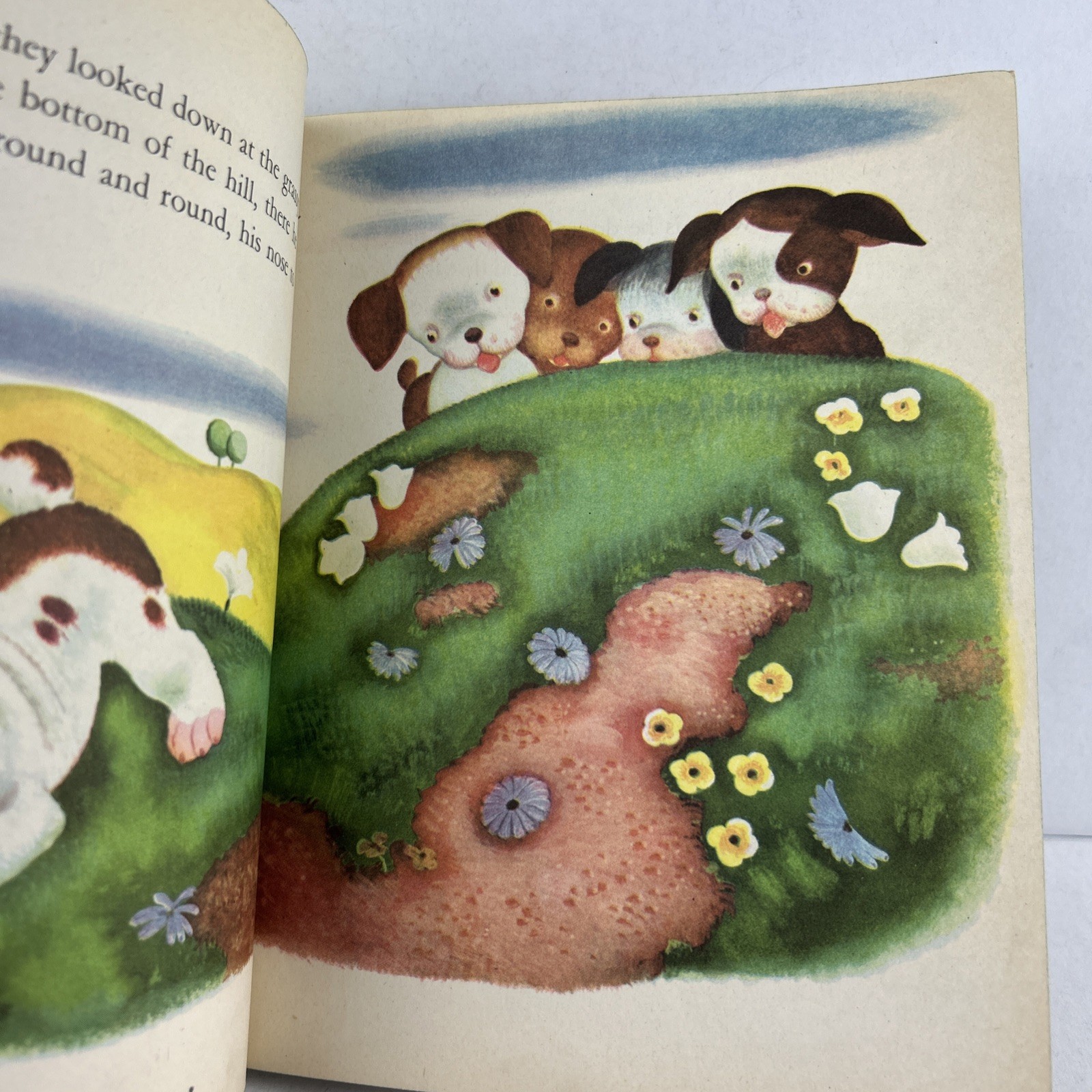 THE POKY LITTLE PUPPY Vintage Little Golden Book 1942 11th Print Gustaf Tenggren