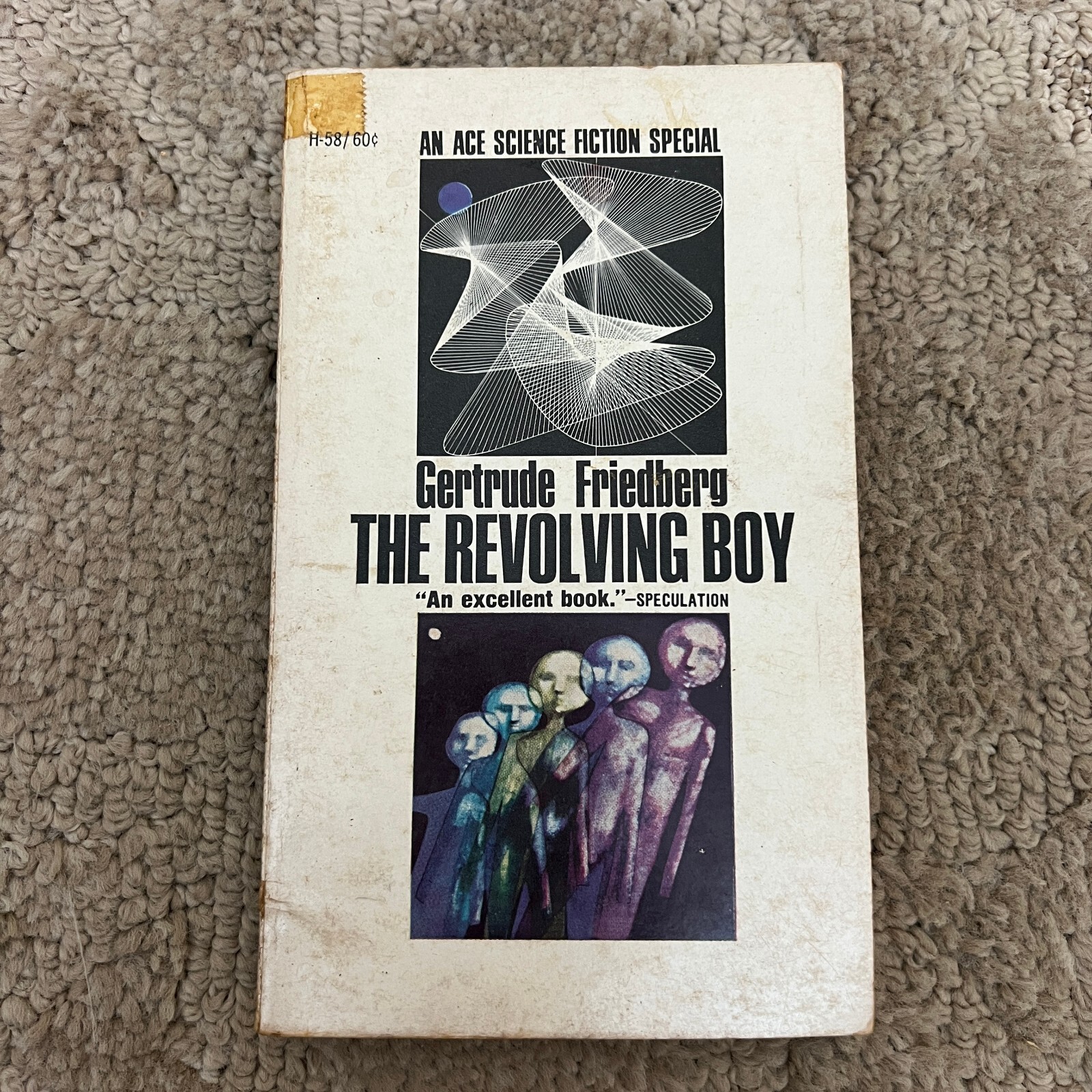 The Revolving Boy Science Fiction Paperback Book by Gertrude Friedberg 1966