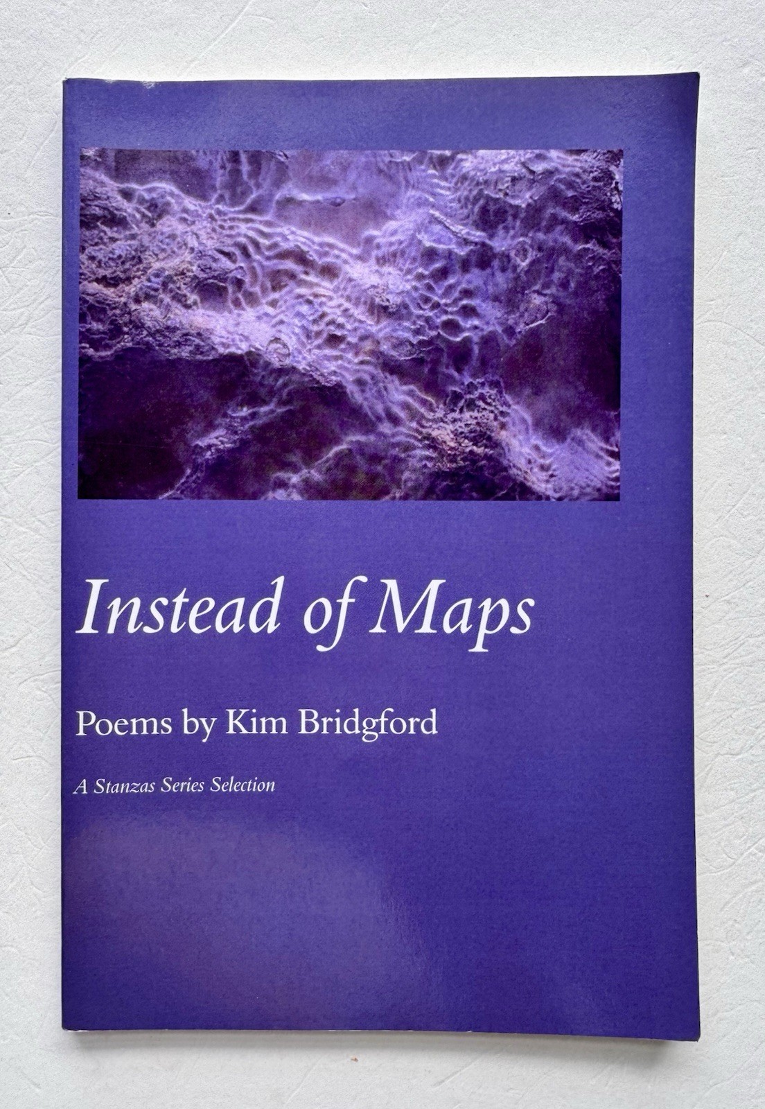 Instead of Maps by Kim Bridgford Signed 1st Edition 2005 Poetry PB