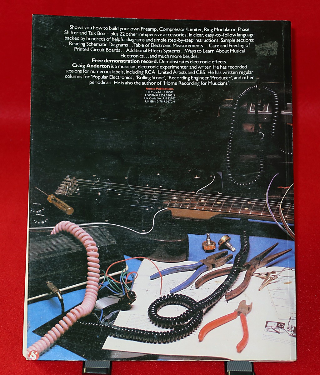 Electronic Projects for Musicians – Craig Anderton – Early Edition – no CD