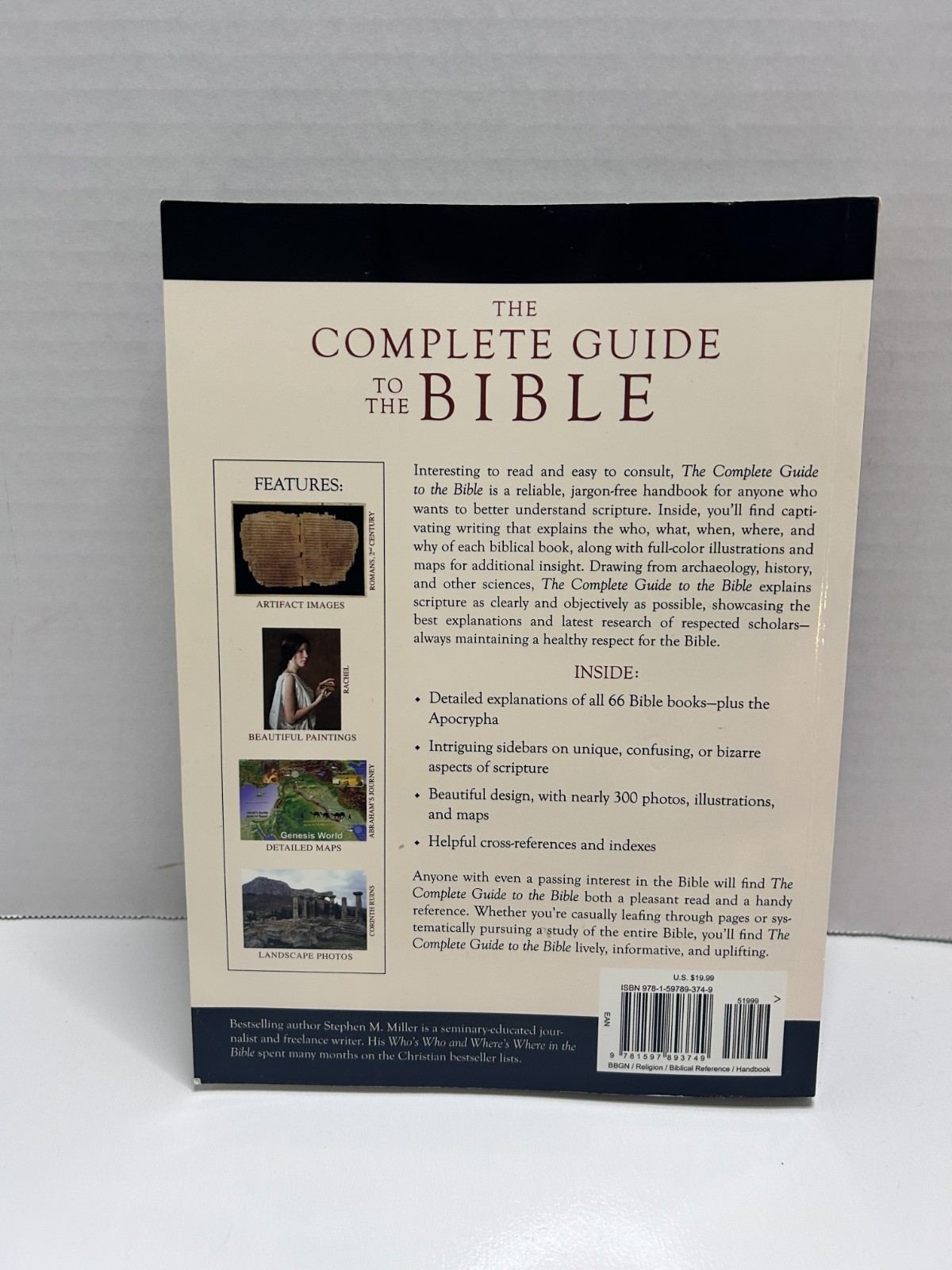 The Complete Guide to the Bible – Paperback By Stephen M. Miller – VERY GOOD