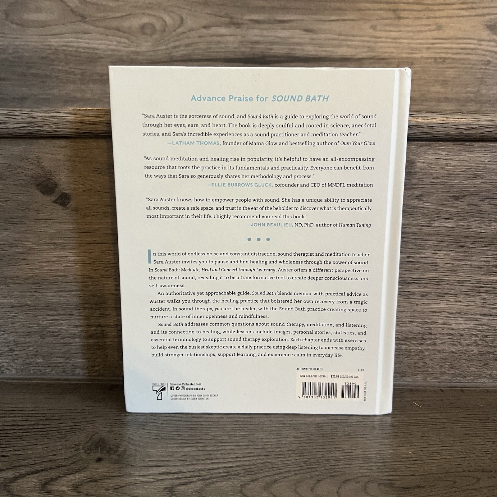 Sound Bath: Meditate, Heal & Connect Through Listening by Sara Auster (2019 HC)