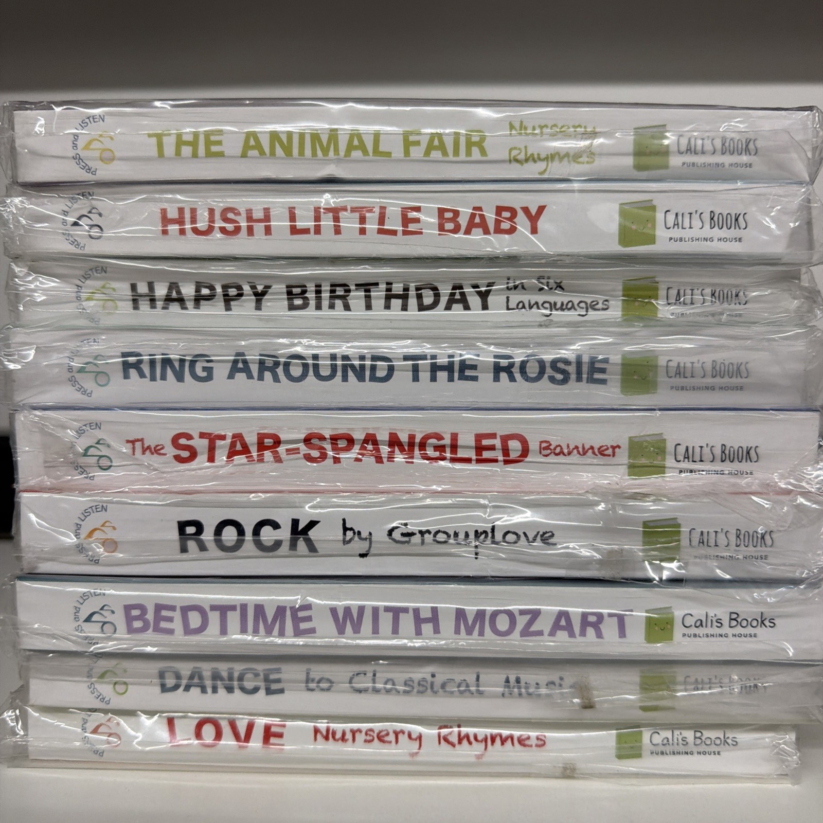 CALI’S BOOKS SET OF 9