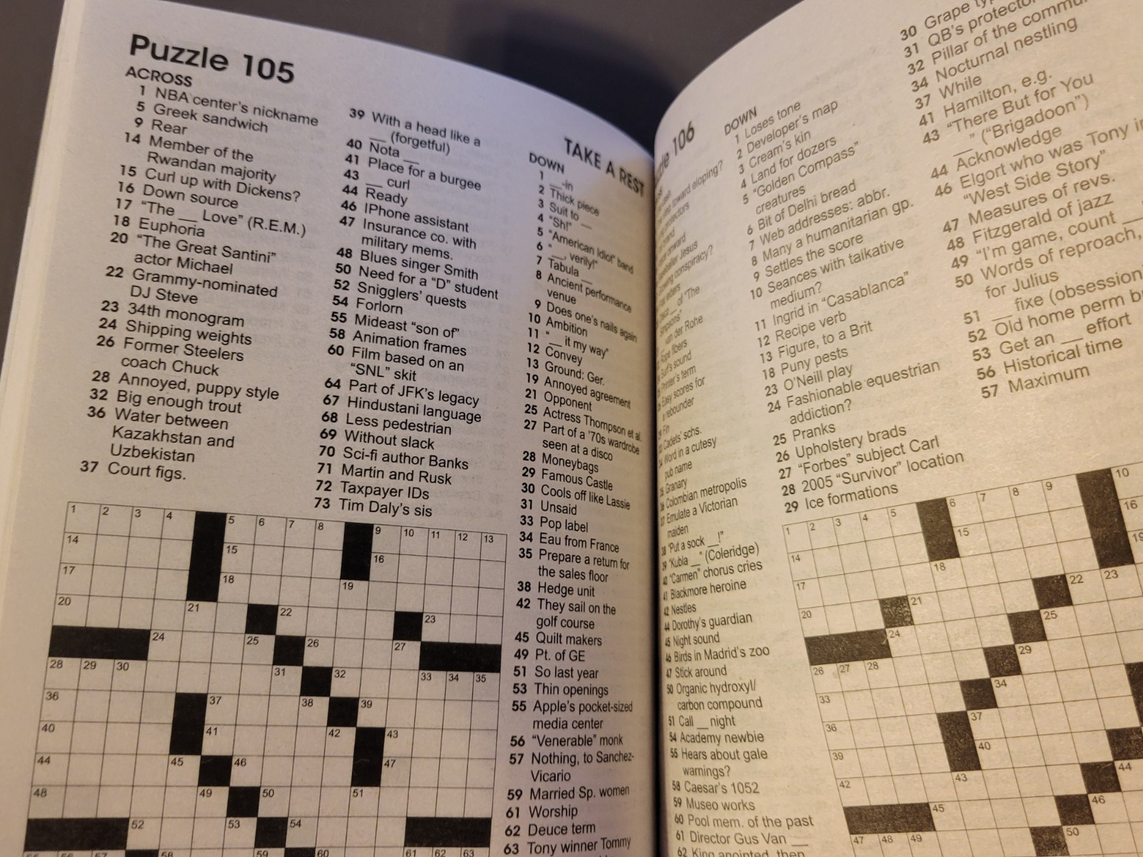 Superb Crosswords Jumbo Puzzle Book by KAPPA – 124 All-Themed Puzzles!