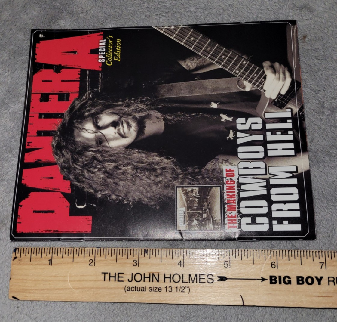Pantera Special Collector’s Edition The Making of Cowboys from Hell mini-mag