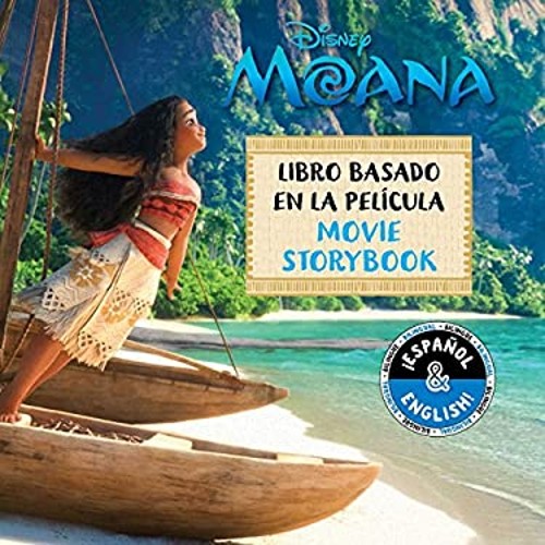 Disney Moana: Movie Storybook / Libro Basado en la Película Engli