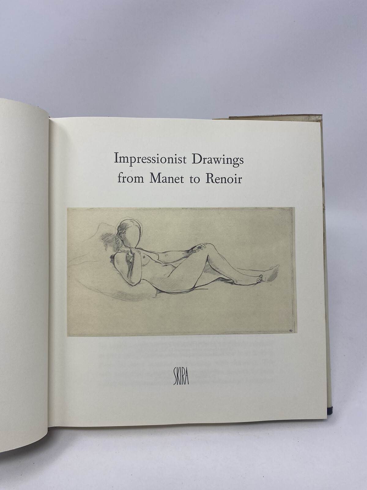 Impressionist Drawings From Manet To Renoir by Jean Leymarie 1969