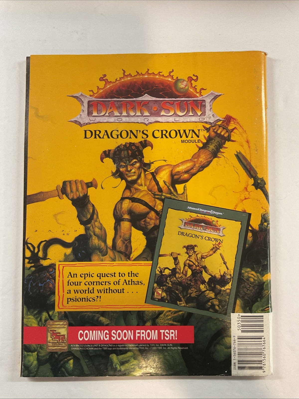 TSR Dragon Magazine #190 „Monsters of the Deep, In Poseidon’s Lair“