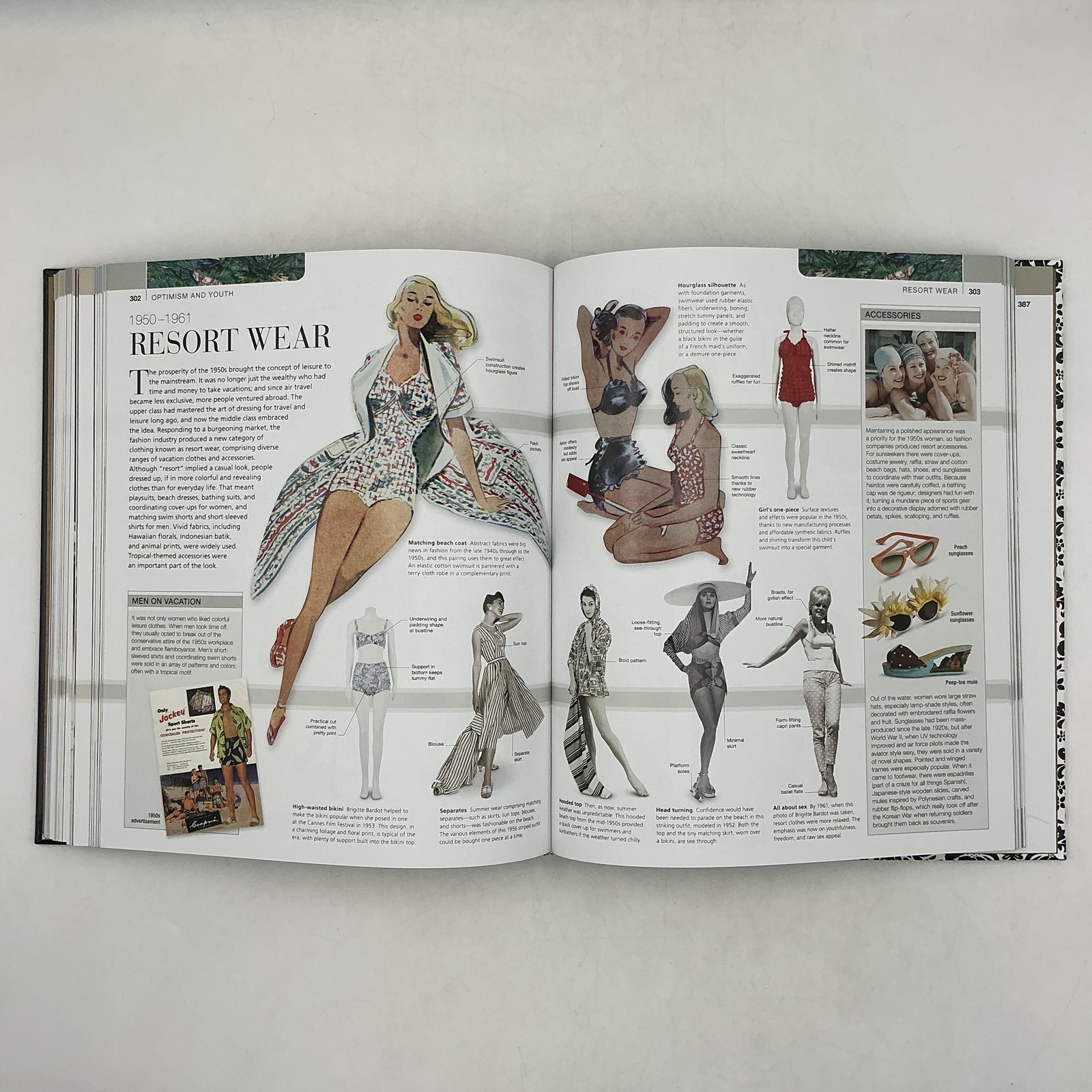 FASHION: THE DEFINITIVE HISTORY OF COSTUME AND STYLE DK Hardcover Black