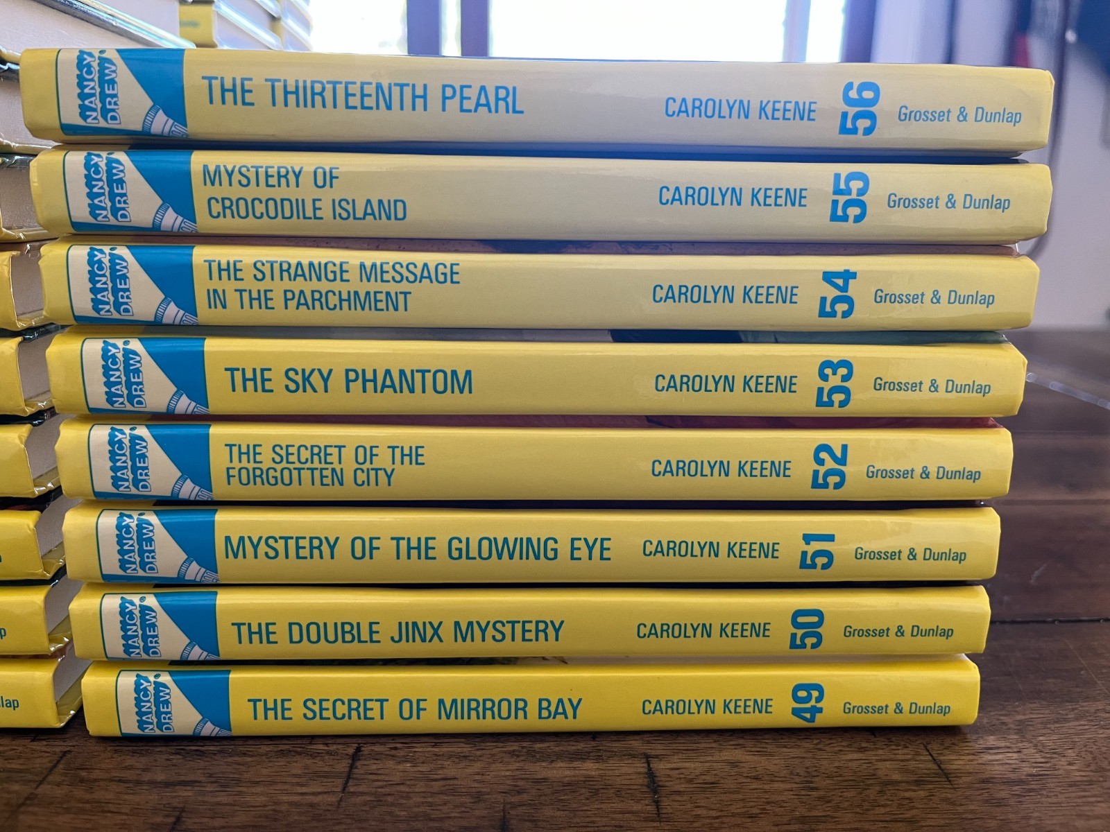 Complete Nancy Drew Flashlight Hard Cover Book Set 1-56