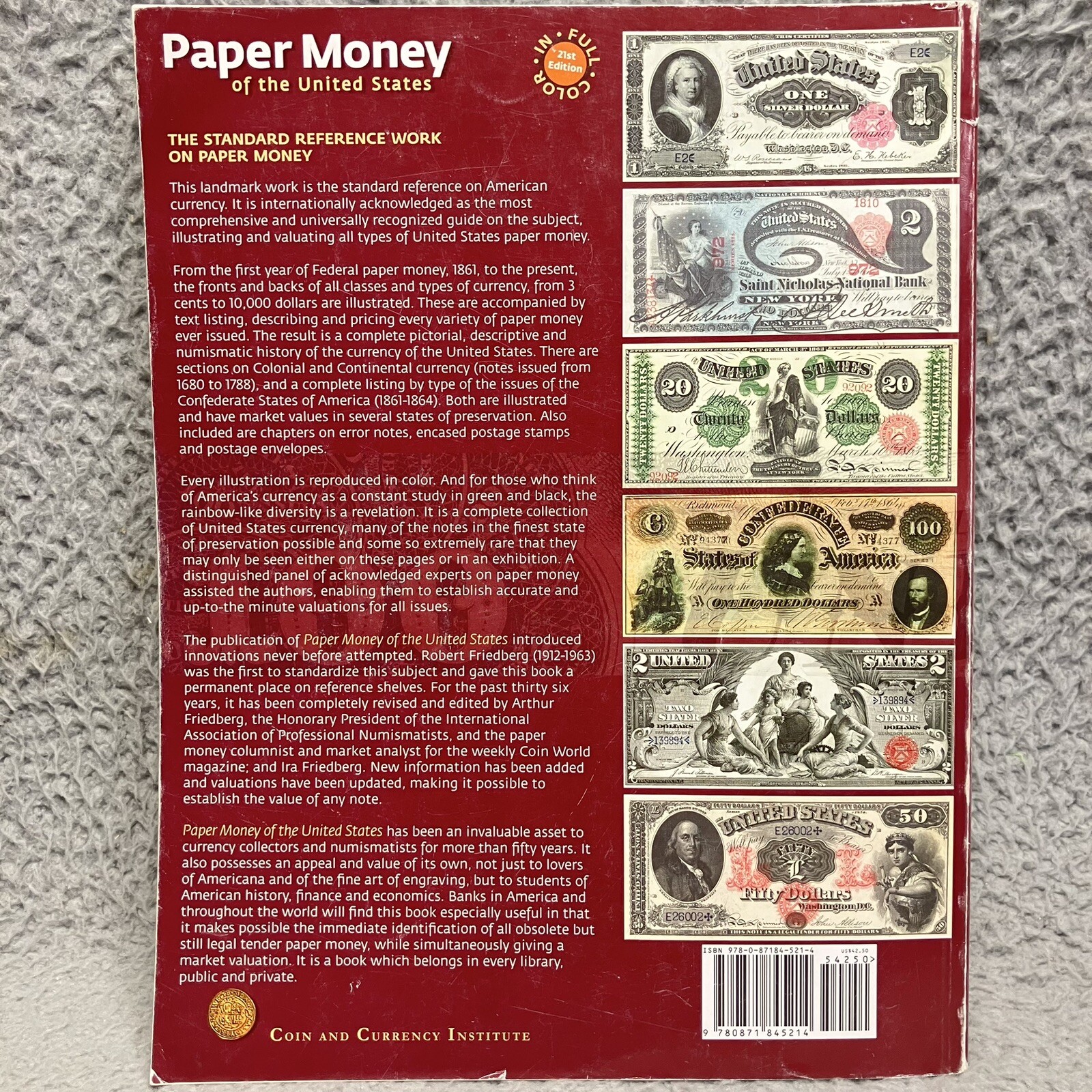 Paper Money of the United States by Arthur And Ira Friedberg