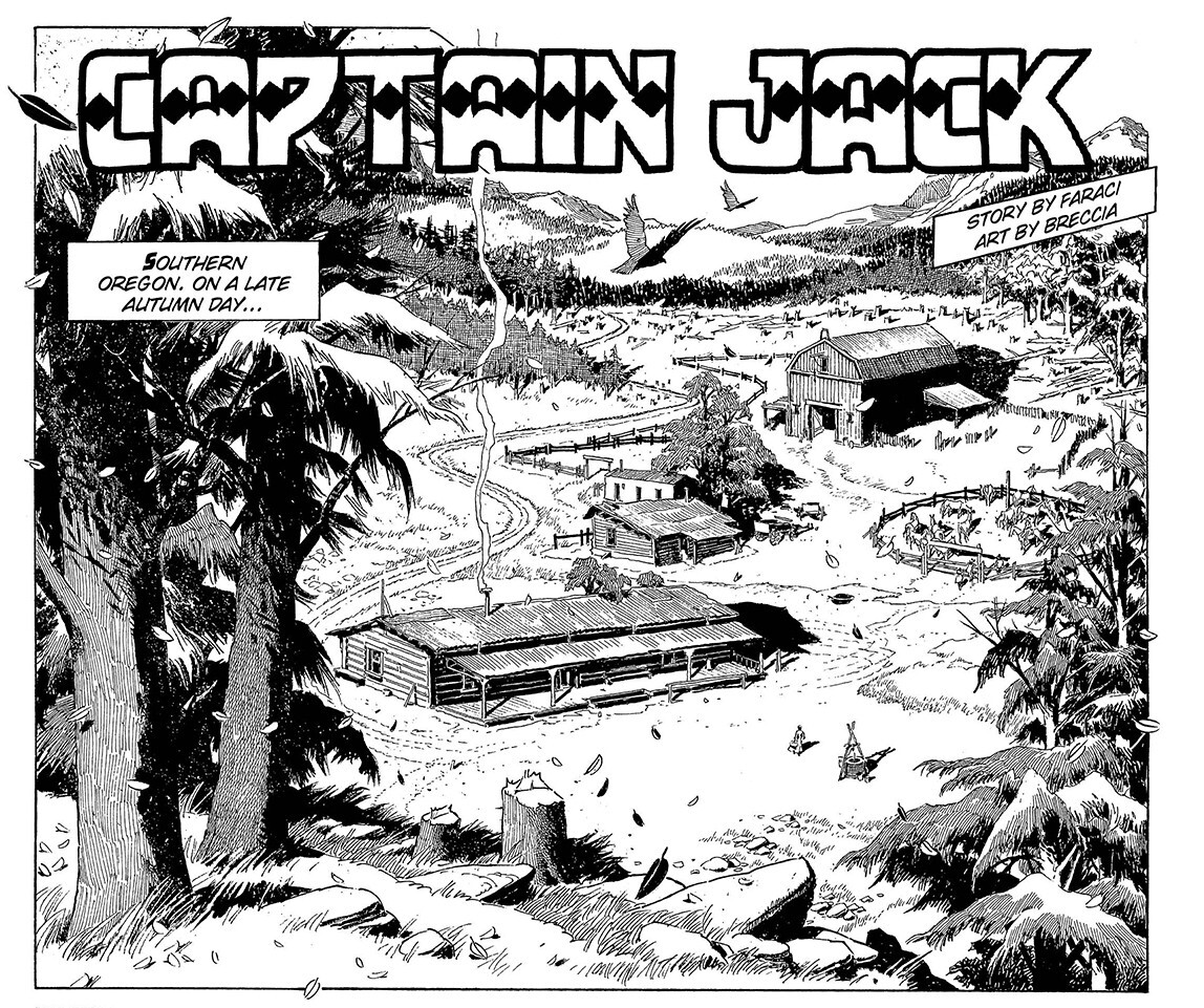 Tex: Captain Jack (2023 Hardcover), Faraci, E. Breccia