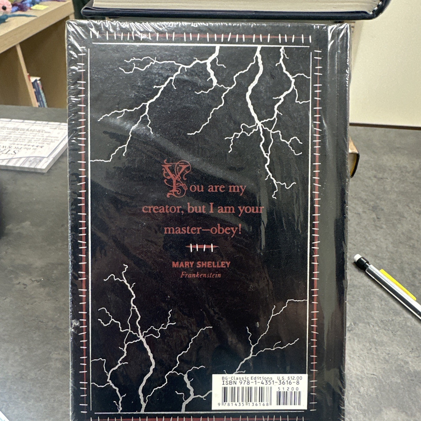FRANKENSTEIN Mary Shelley Deluxe Flexi Bound Faux Leather Edition NEW