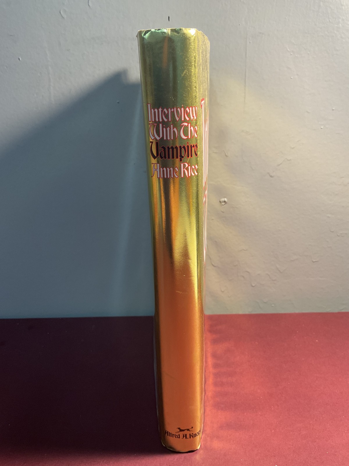 Interview With The Vampire Anne Rice 1995 Twelfth Printing Hardcover Inscribed