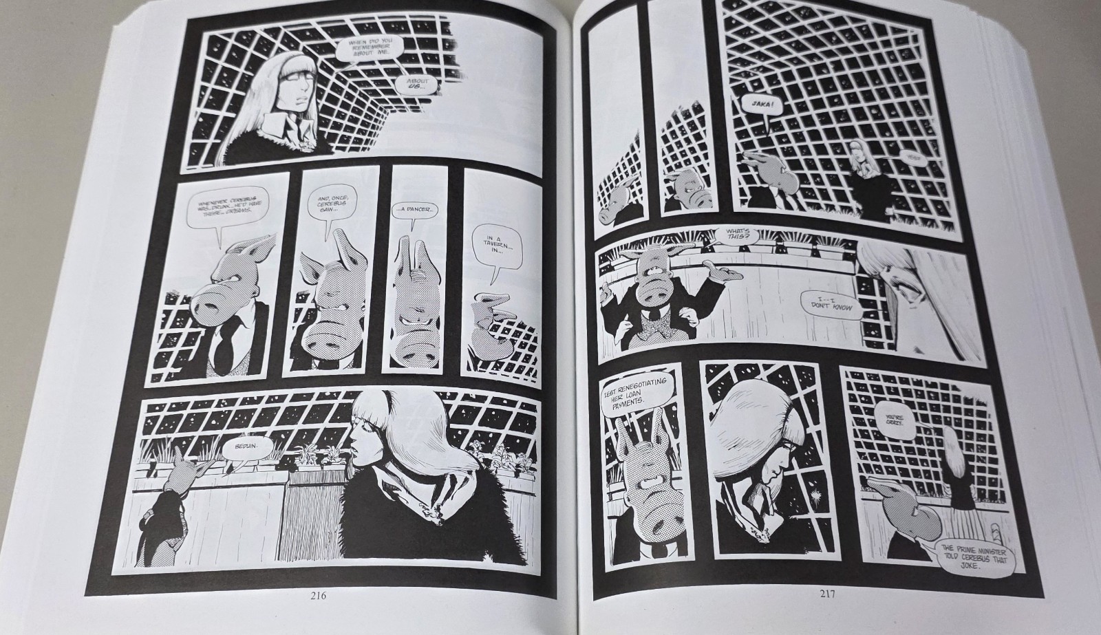 CEREBUS Book 2: HIGH SOCIETY (Remastered 2020 Edition TPB SC GN TP ~ Dave Sim)