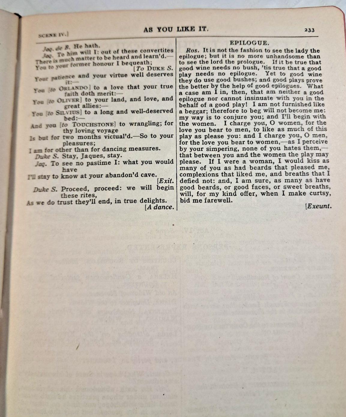 Antique Book “The Complete Works Of William Shakespeare” 1926