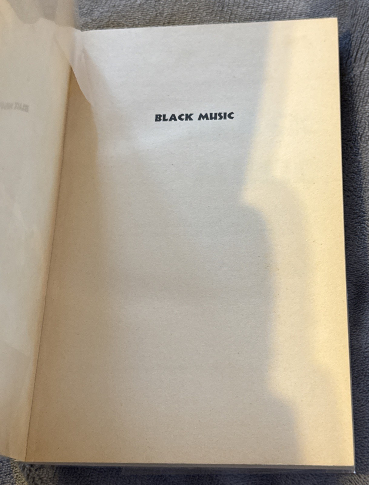 BLACK MUSIC LEROI JONES VINTAGE JAZZ PAPERBACK JOHN COLTRANE ALLEE WILLIS ESTATE