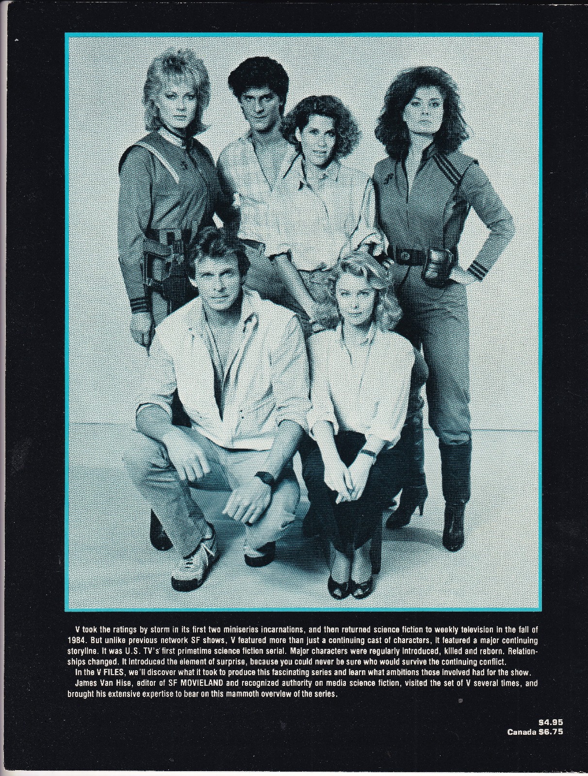 THE V FILES BOOK THREE: STALEMATE (1985) 1st printing 72 pages and typescripts.