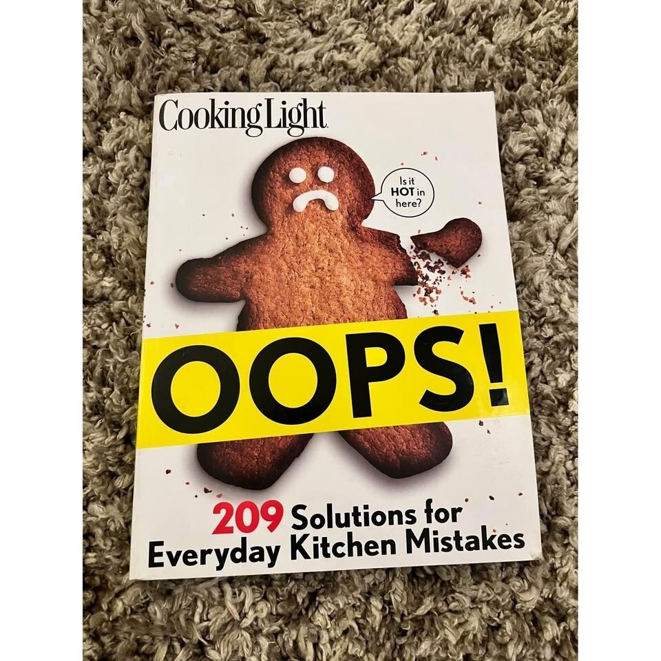„Oops! 209 Solutions for Everyday Kitchen Mistakes“ Paperback; 304 pages