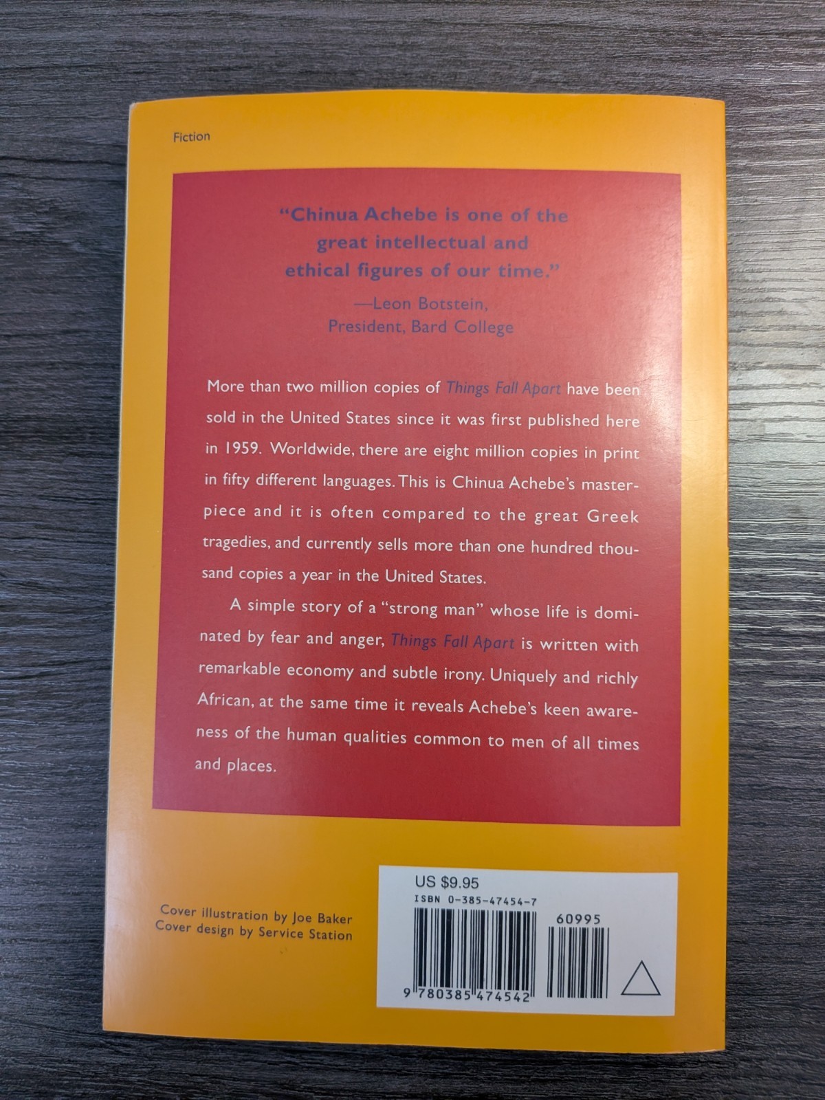 Chinua Achebe Things Fall Apart – Bestseller, Classic 1994 Black History Month