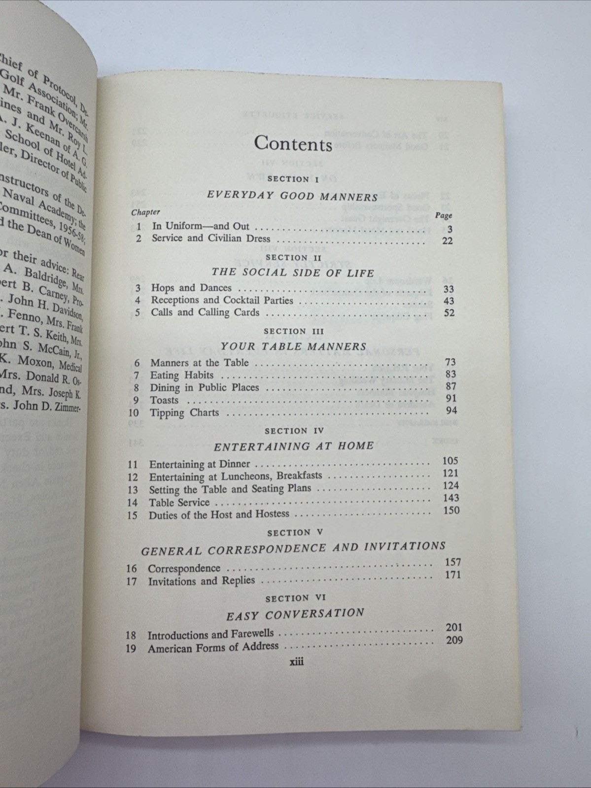 1959 Navy Service Etiquette by Bruce McCandless US Naval Institute