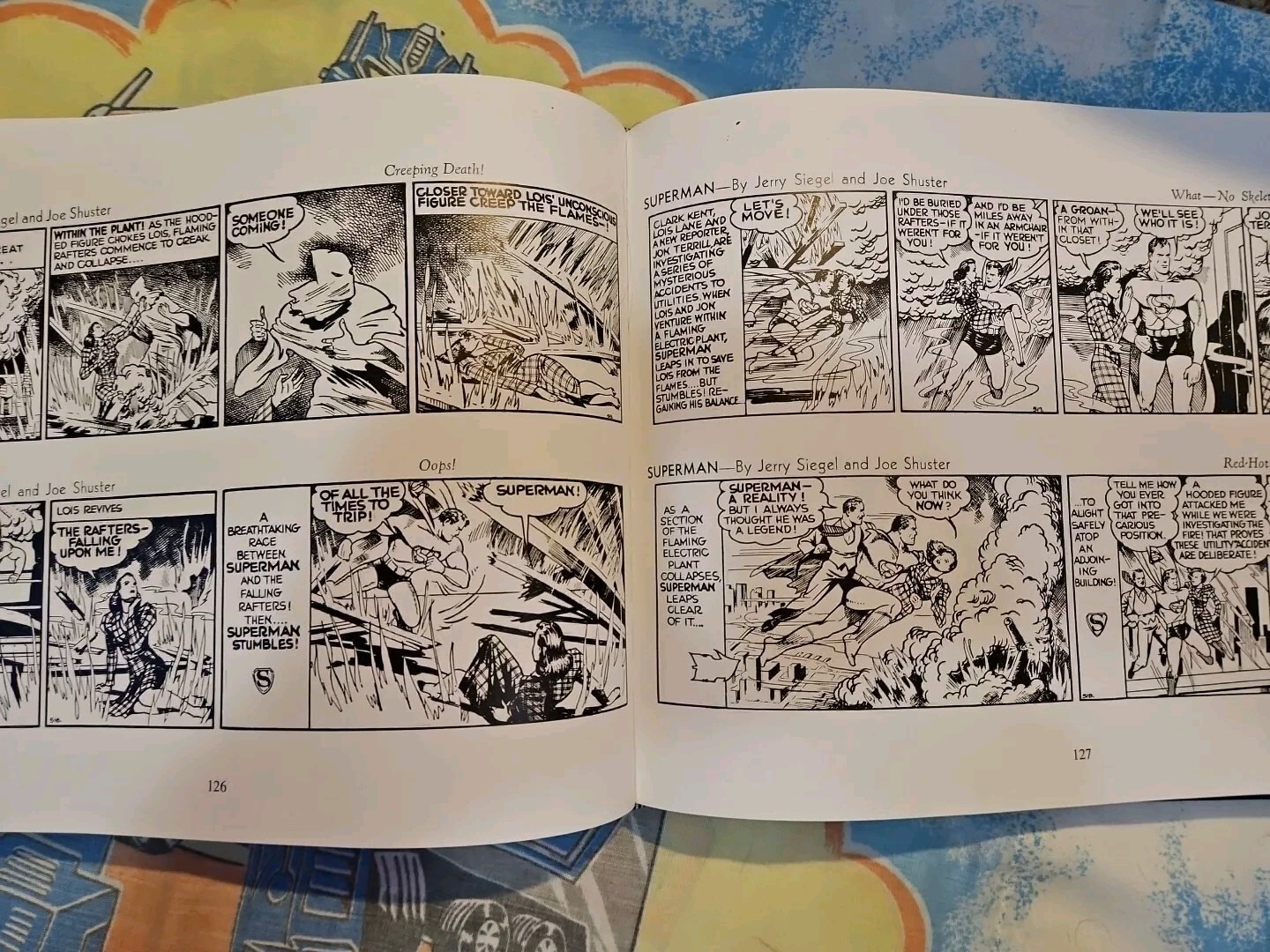 Superman: The Dailies Strips 1-966 1939-1942 Hardcover Book 174 Pages