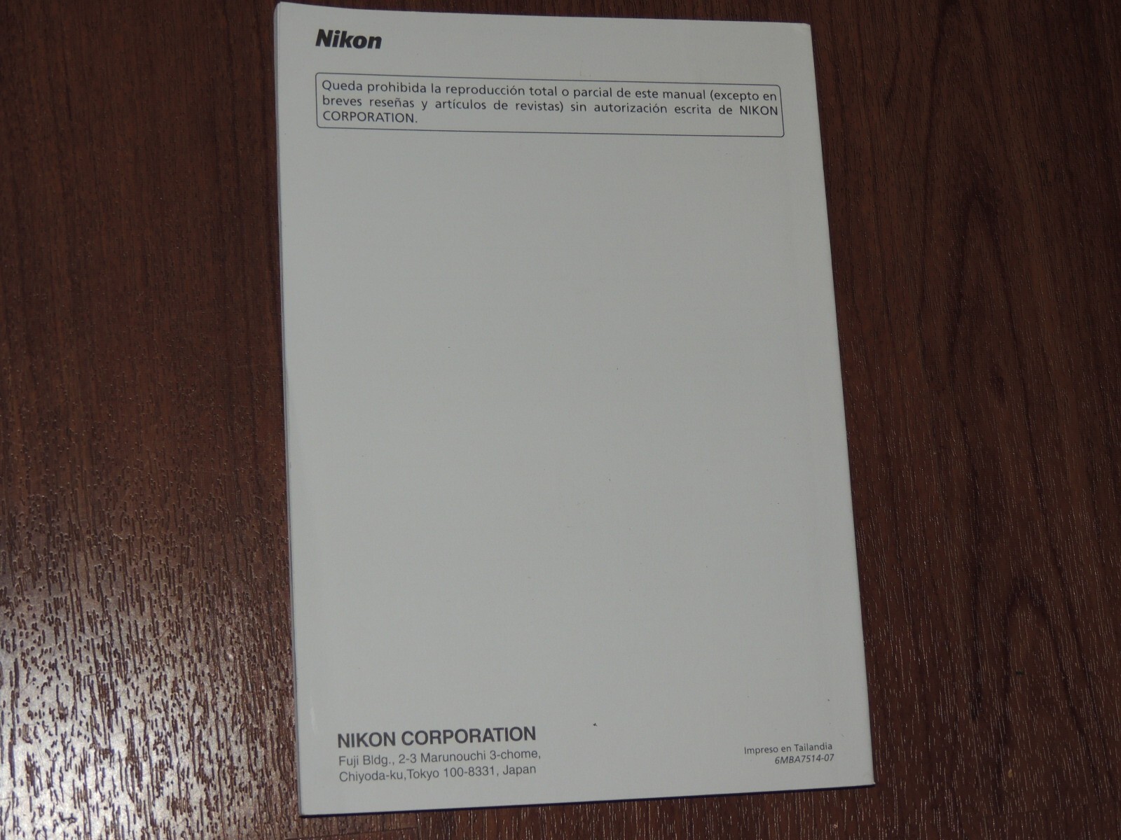 Genuine OEM Nikon D40 Instruction MANUAL DEL USUARIO 125 pages ⚠️SPANISH ONLY ⚠️
