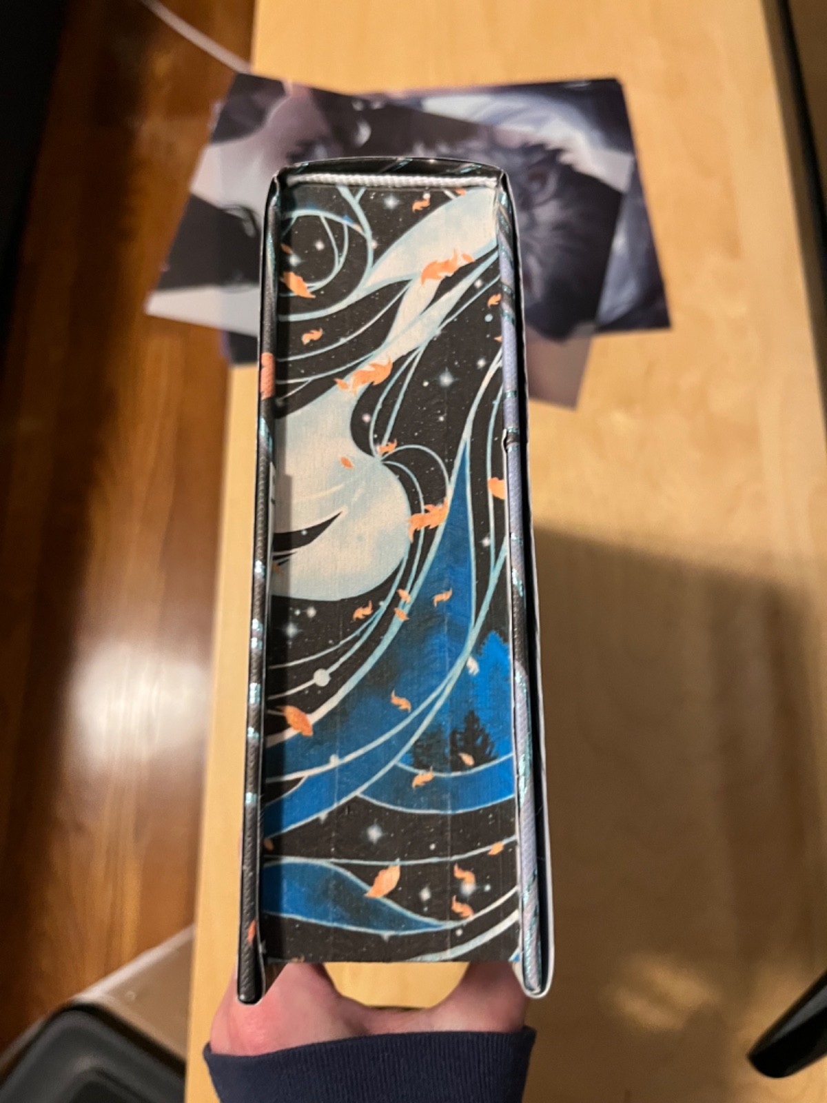 Dreamerwhale signed When the Moon Hatched by Sarah A. Parker & page overlays