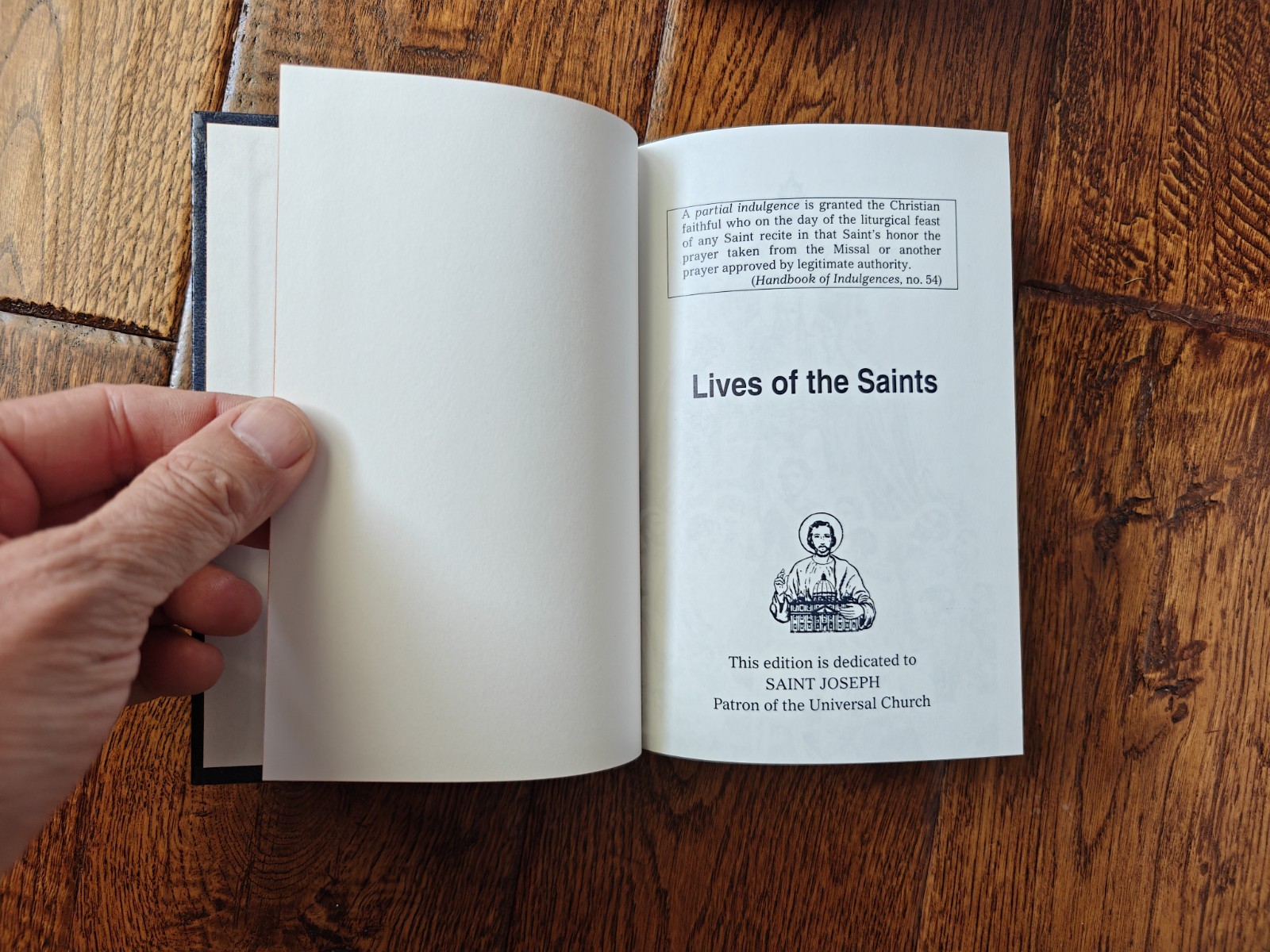 Lives of the Saints 2-Volume Set Illustrated Hardcover Catholic Book Publishing