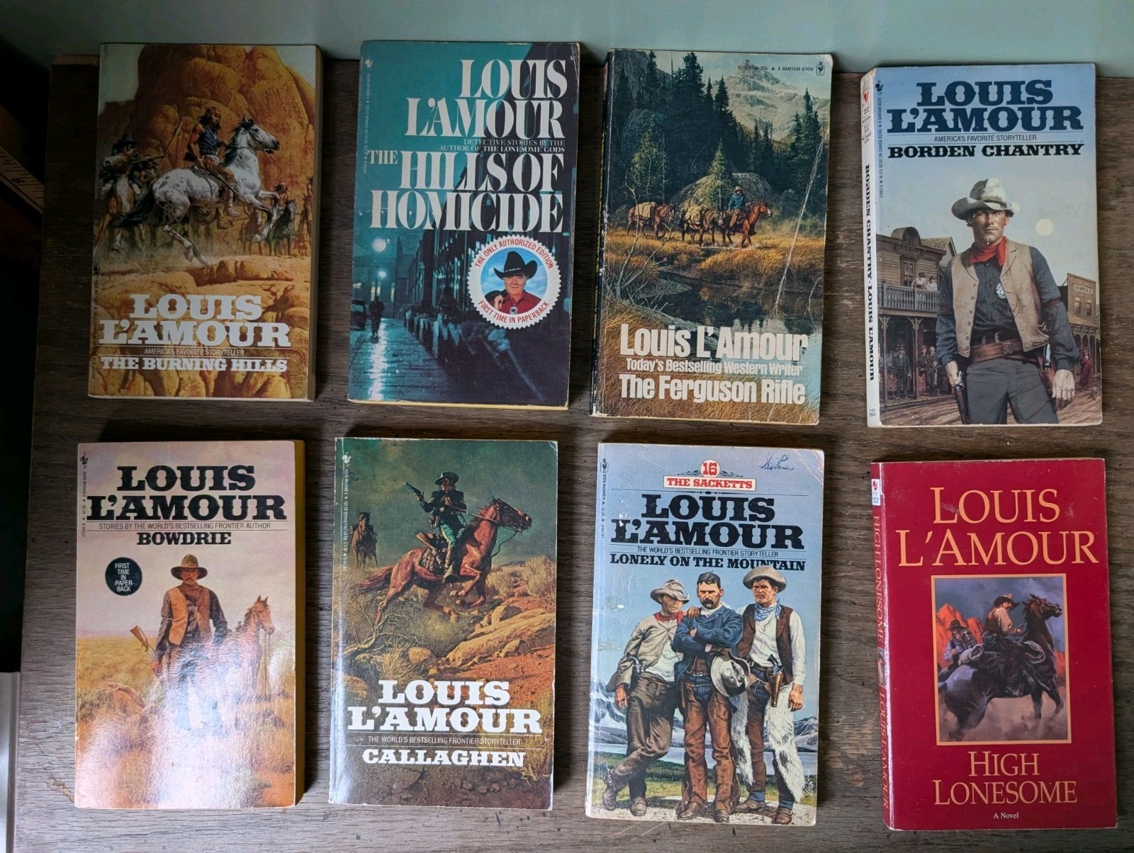 Lot of 52 Louis L’amour Paperback Novels Vintage Western Cowboy Adventure