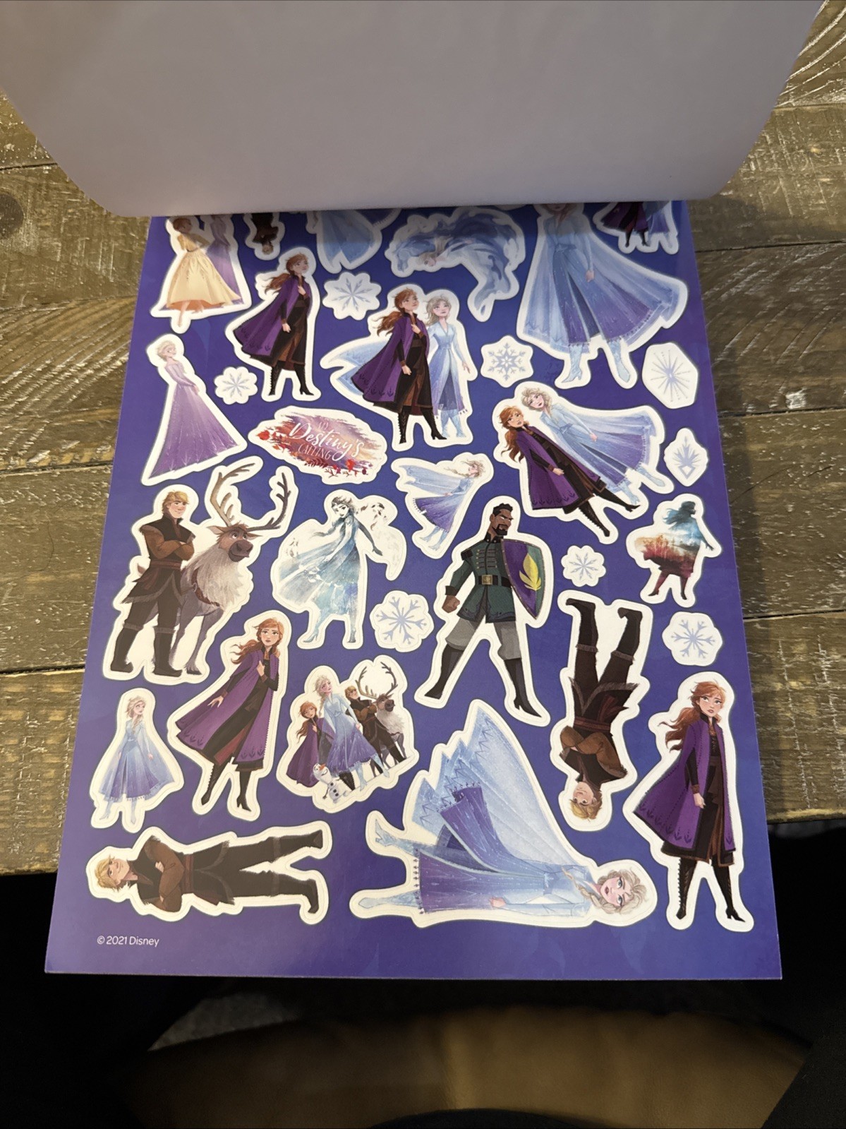 Disney Frozen Create-A-Scene Sticker Activity Pad Over 230 Stickers!