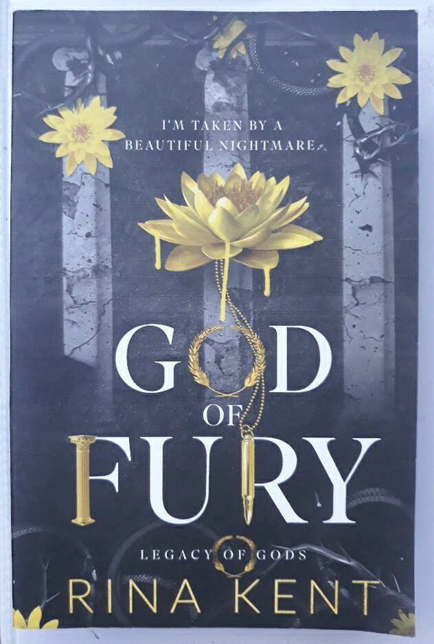 God of Fury by Rina Kent – Legacy of Gods series Book 5 2023 Paperback #BookTok